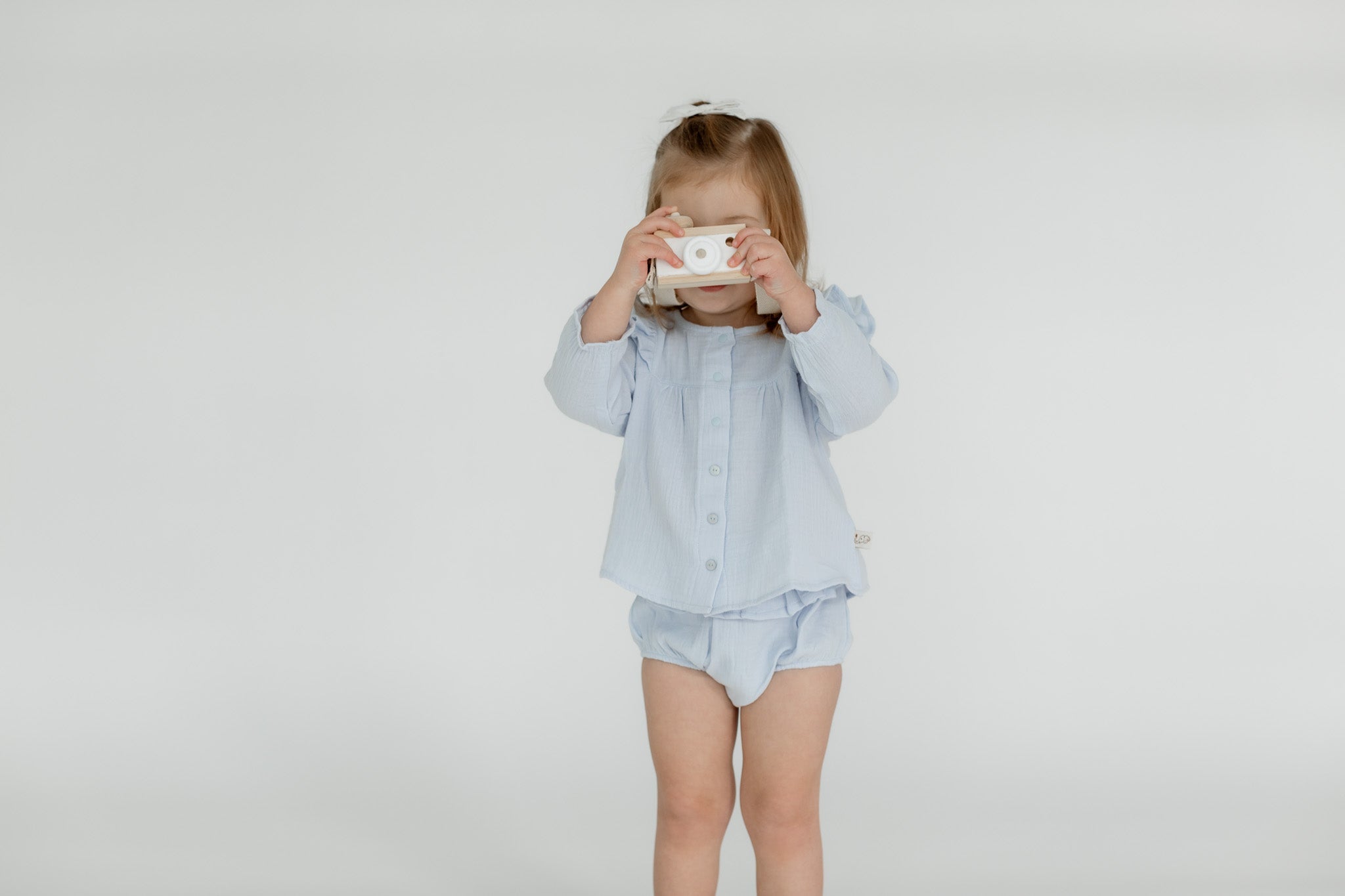 Linden Blouse & Bloomer Set | Niagara Mist