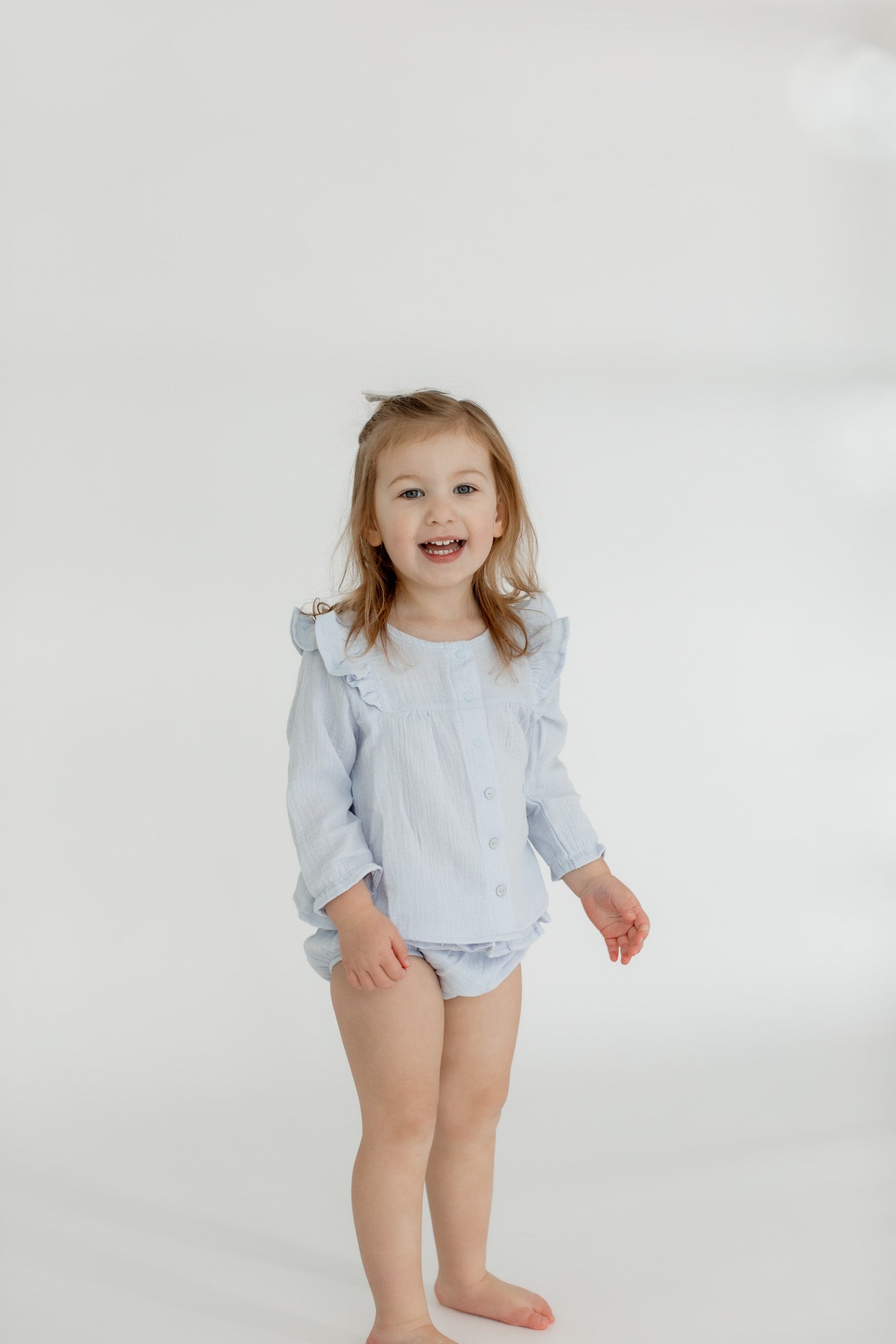 Linden Blouse & Bloomer Set | Niagara Mist