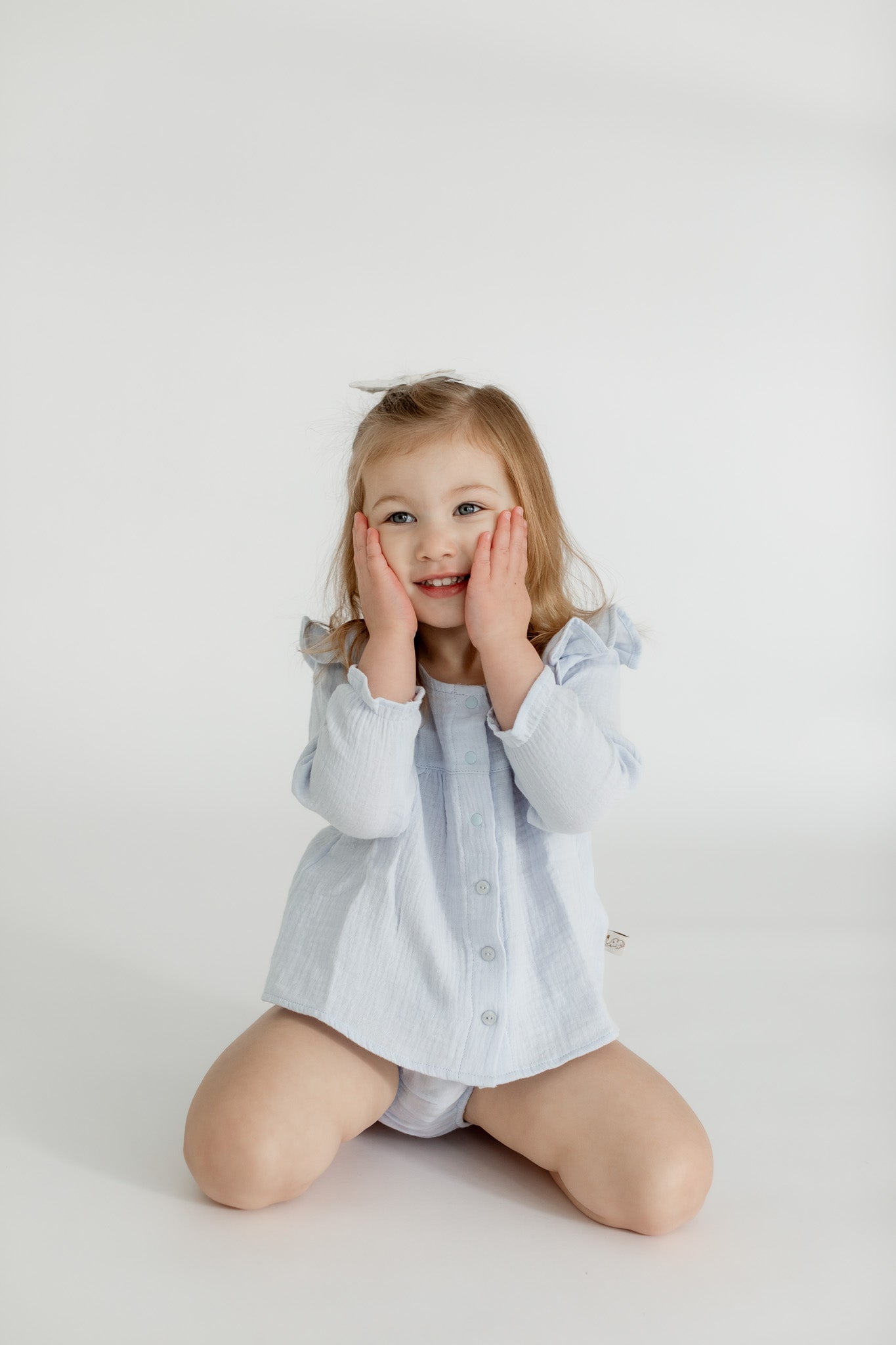 Linden Blouse & Bloomer Set | Niagara Mist