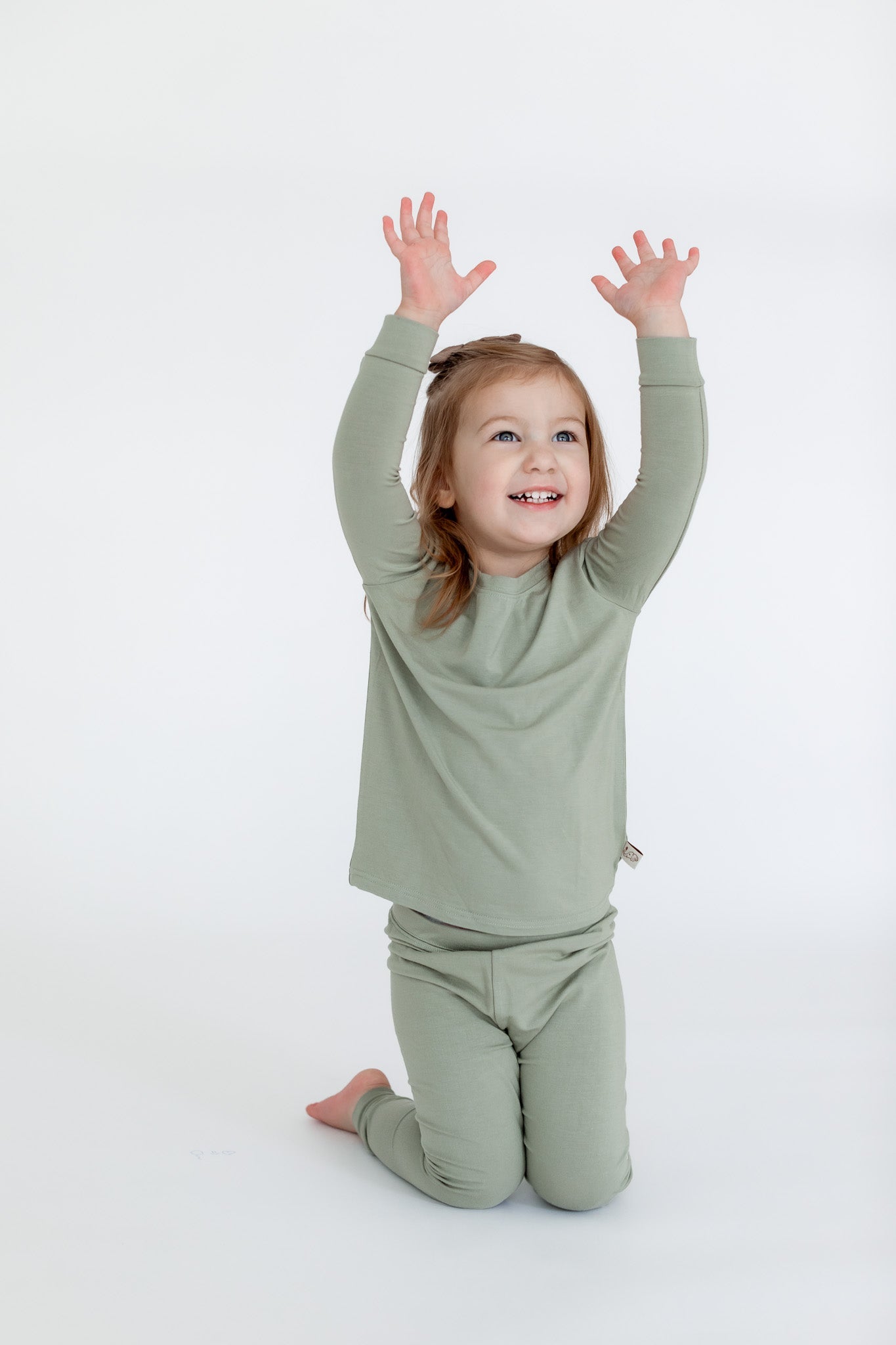 Two Piece Pajamas | Mineral Green