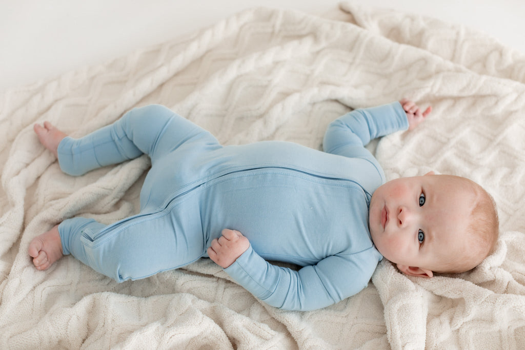 Baby Zip Sleeper – Blue Niagara Mist
