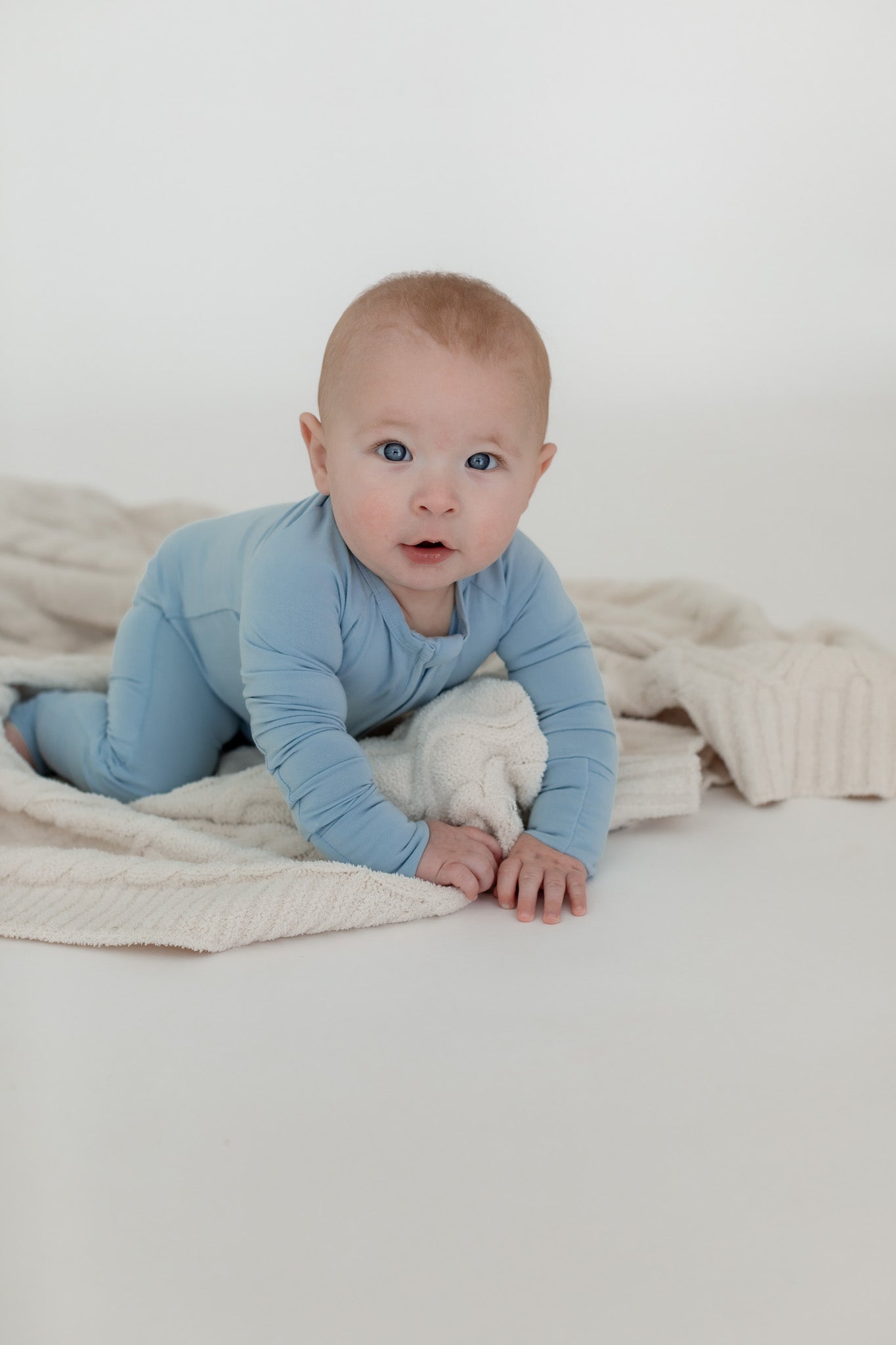 Baby Zip Sleeper – Blue Niagara Mist