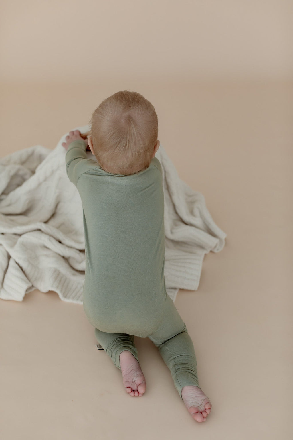 Baby Zip Sleeper – Mineral Green