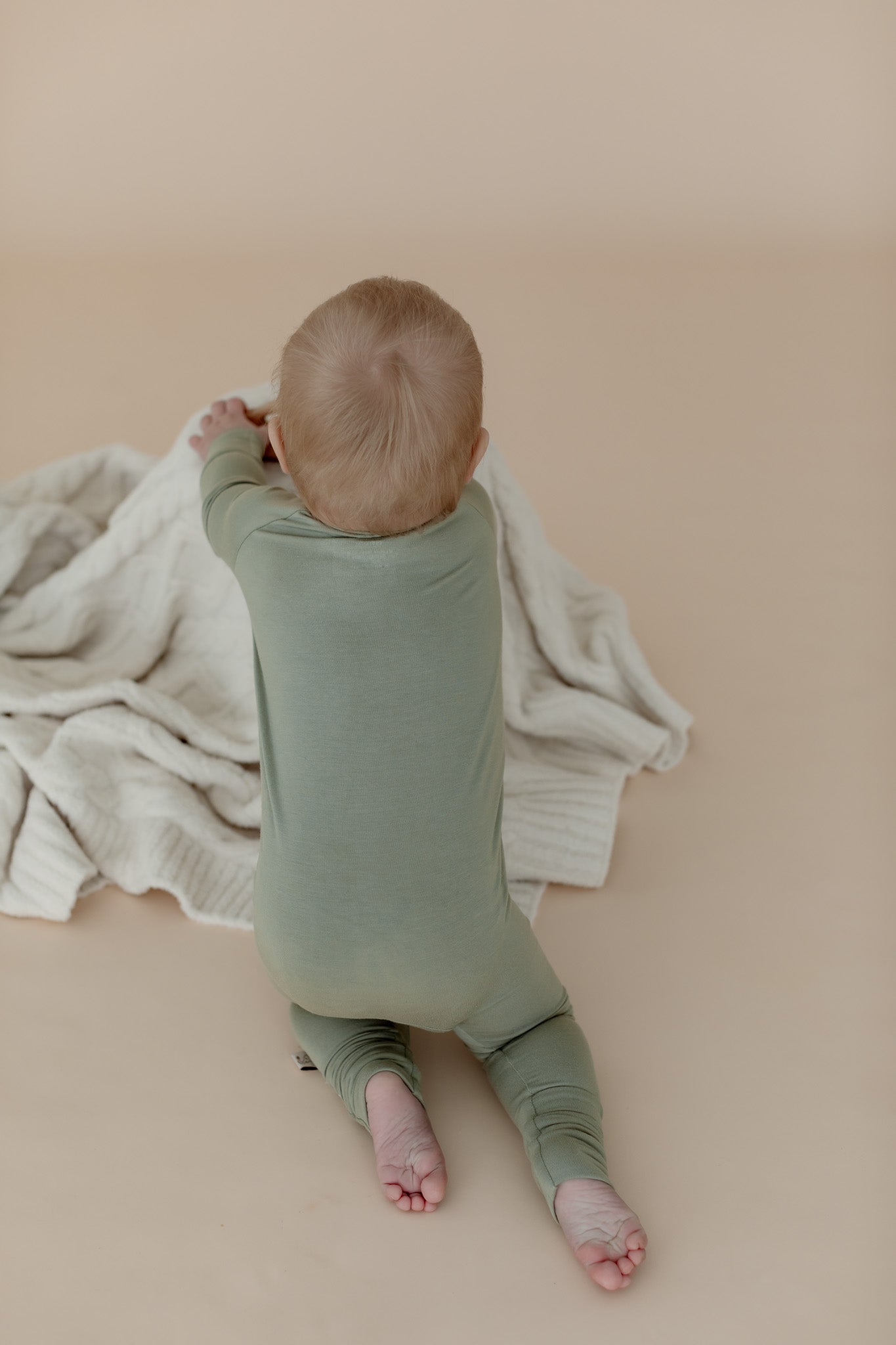 Baby Zip Sleeper – Mineral Green