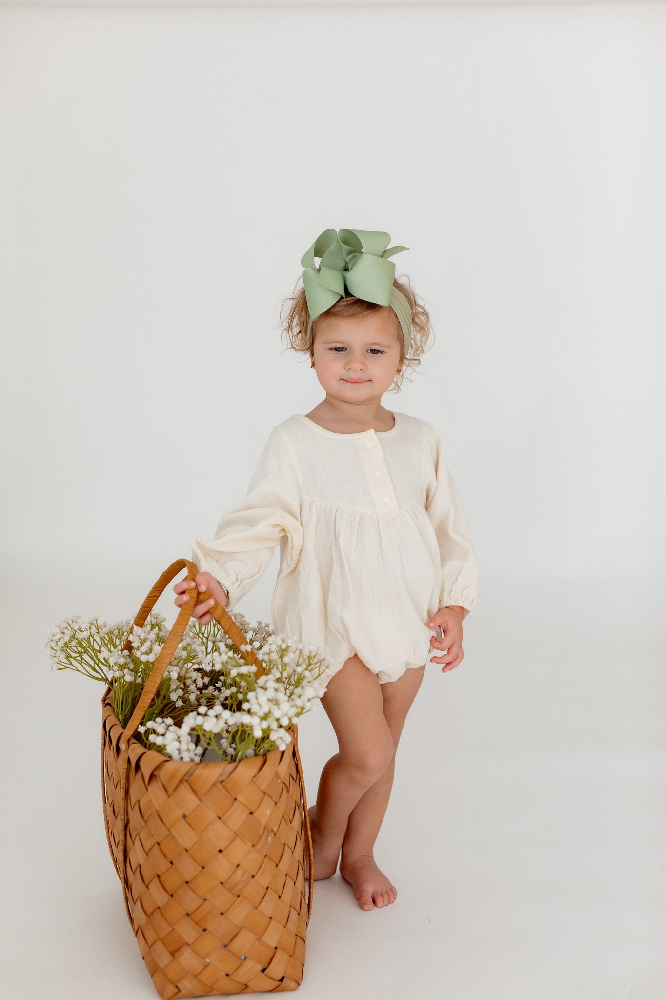 Remi Romper | Vanilla Ice