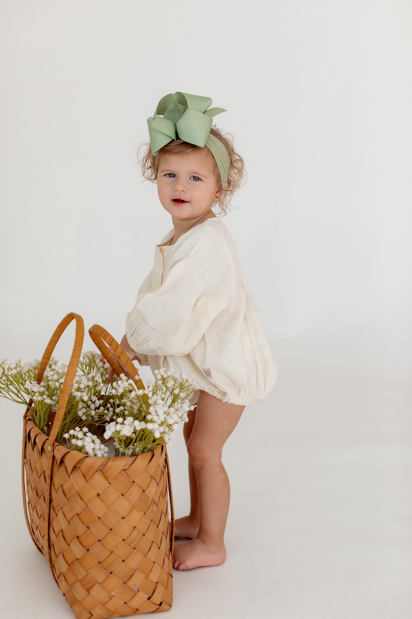 Remi Romper | Vanilla Ice