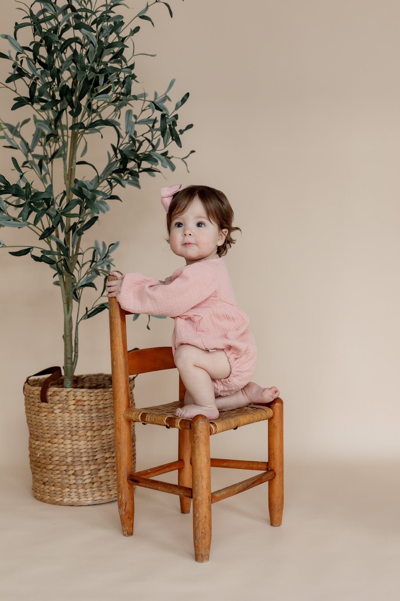 Remi Romper | Whipped Pink