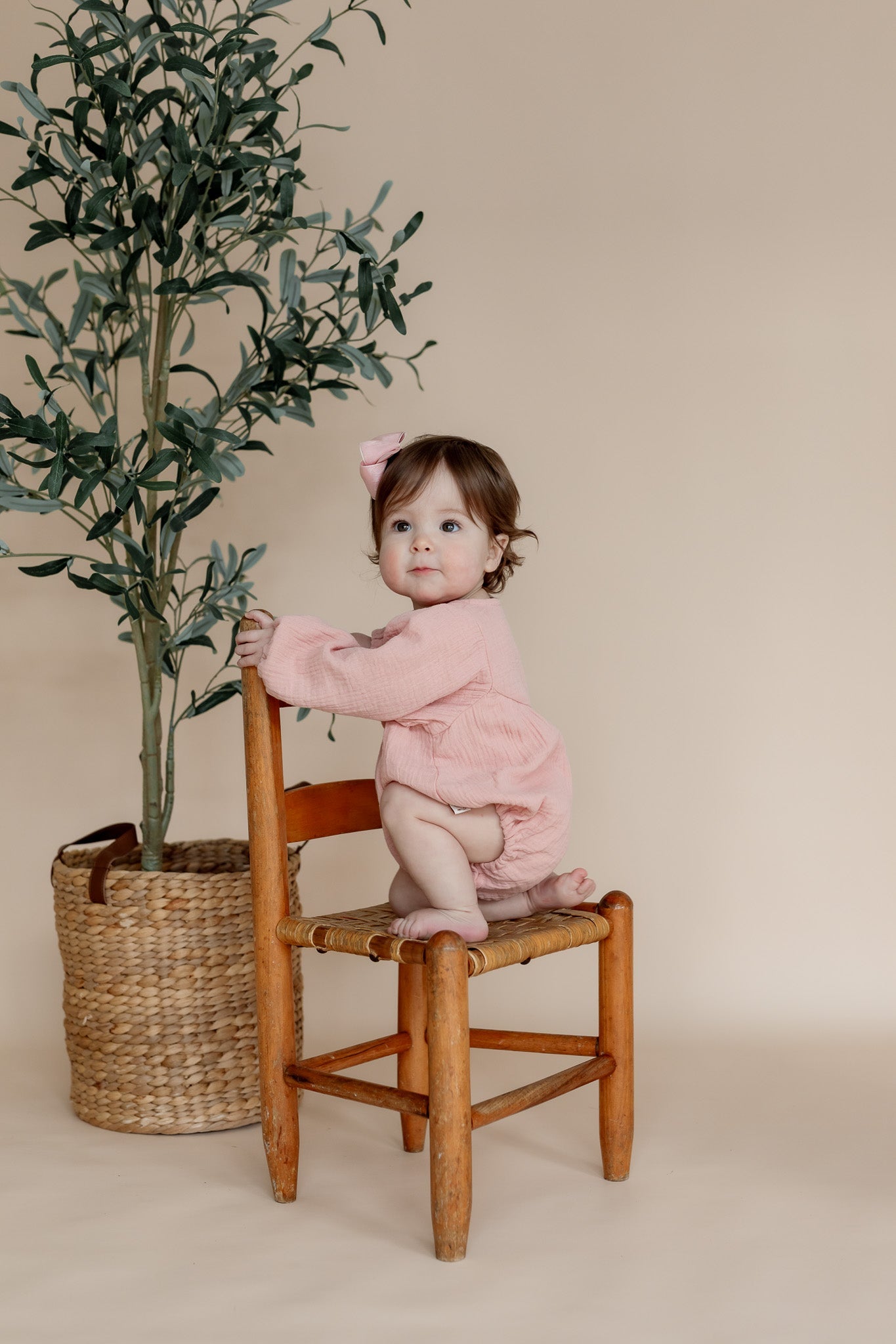 Remi Romper | Whipped Pink
