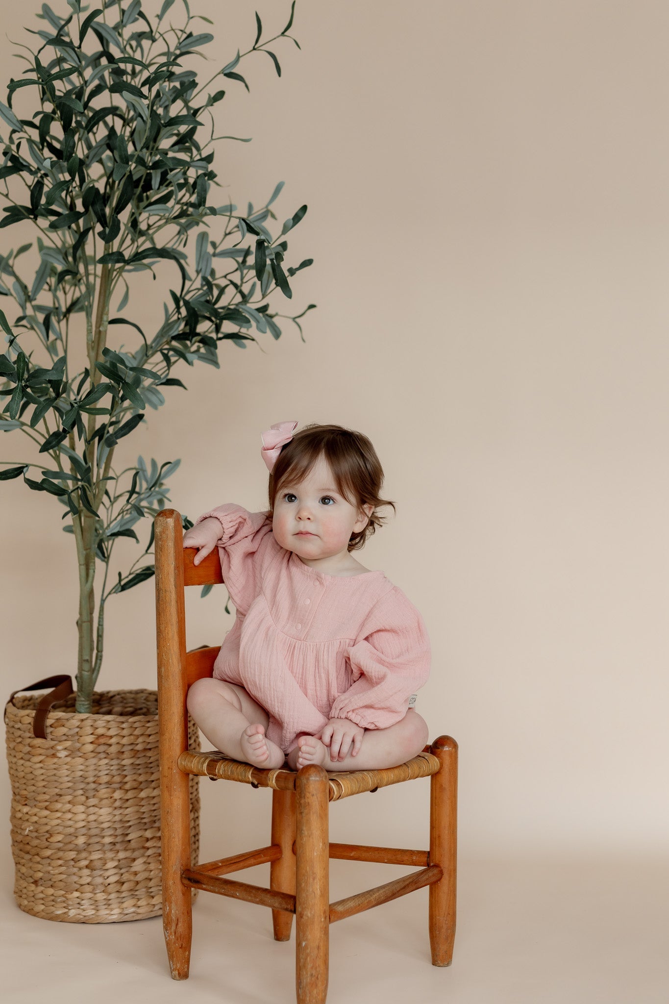 Remi Romper | Whipped Pink