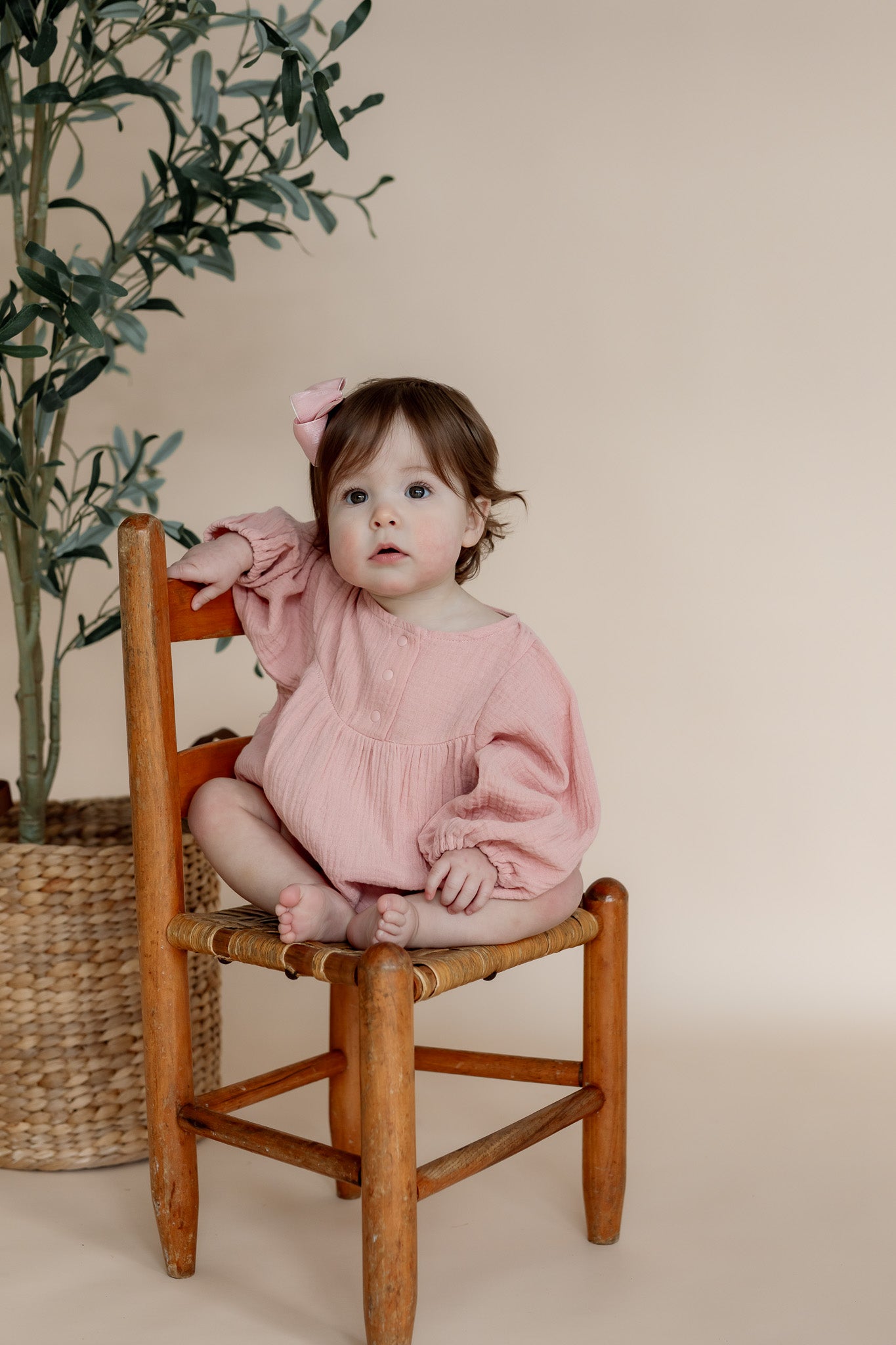 Remi Romper | Whipped Pink