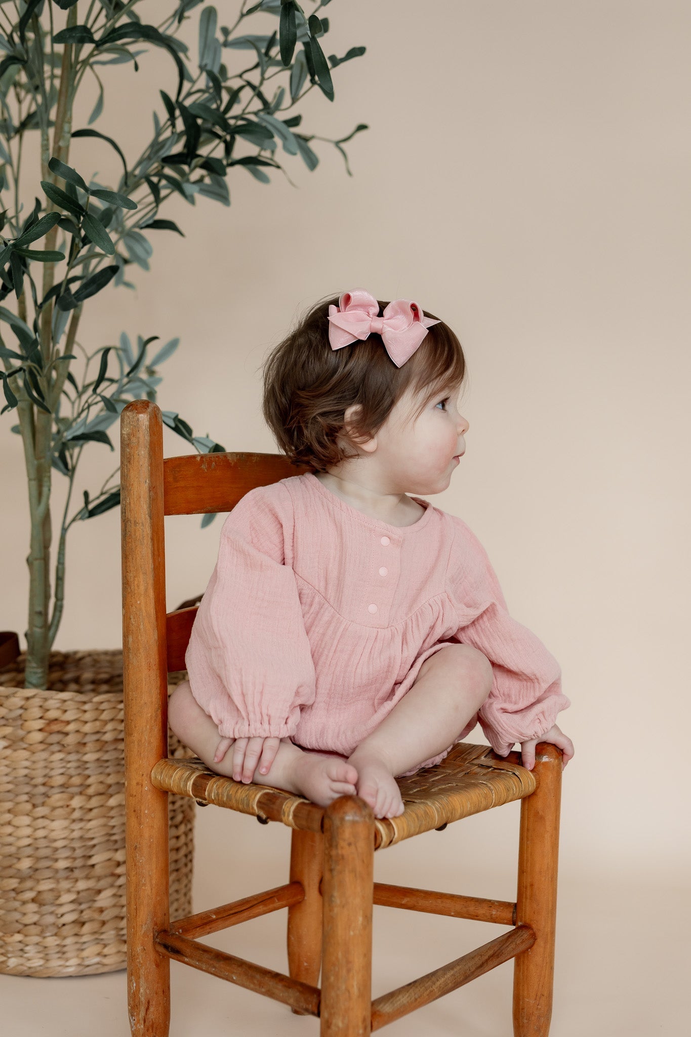Remi Romper | Whipped Pink