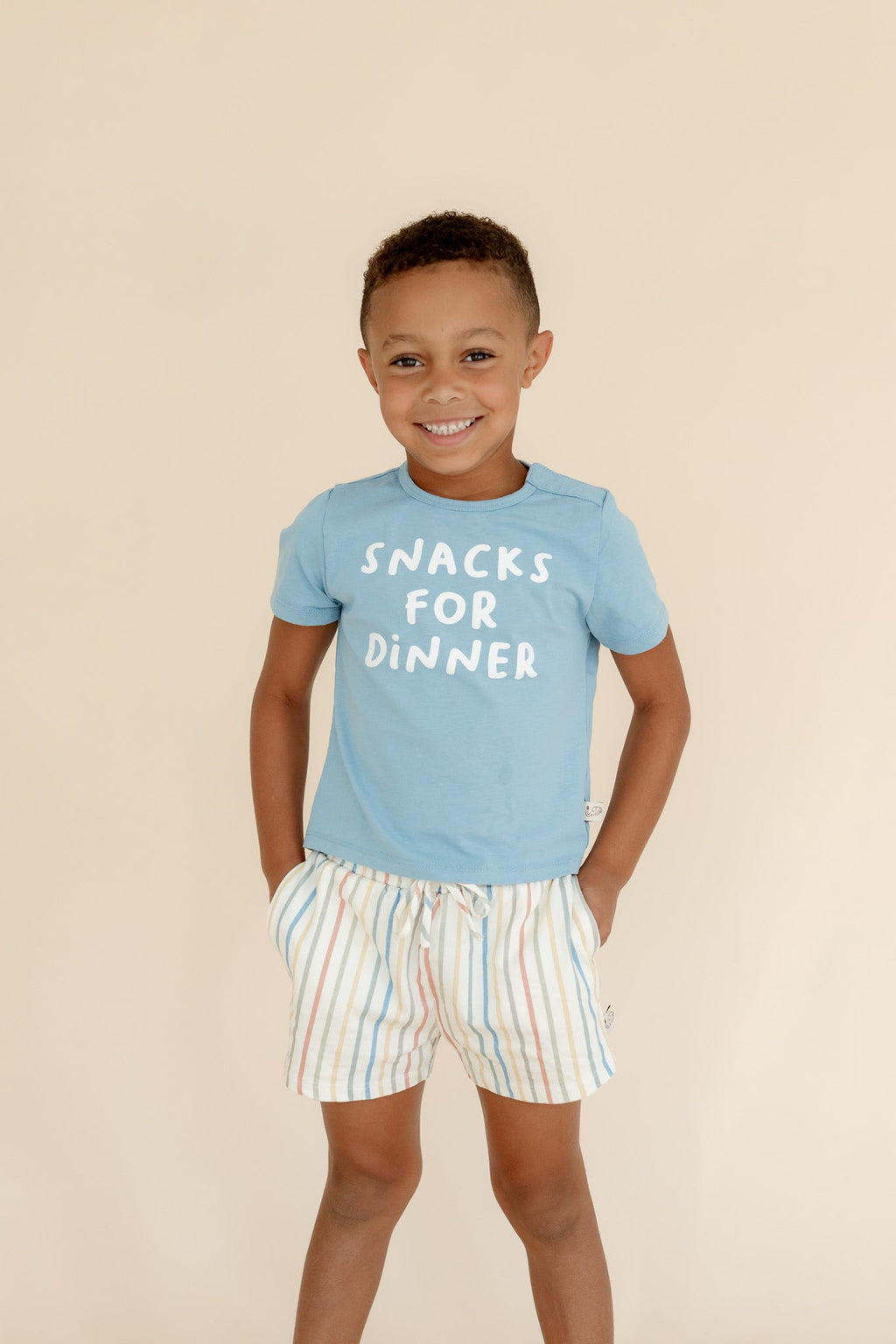 Morgan Shorts | Coastal Stripes