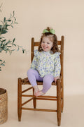 Girls Linden Blouse – Heirloom Florals