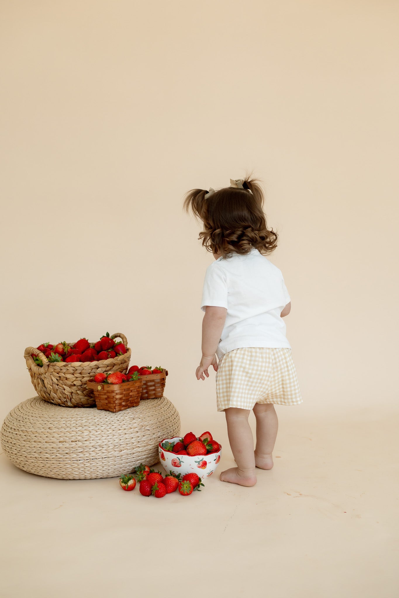 Morgan Shorts | Honey Gingham