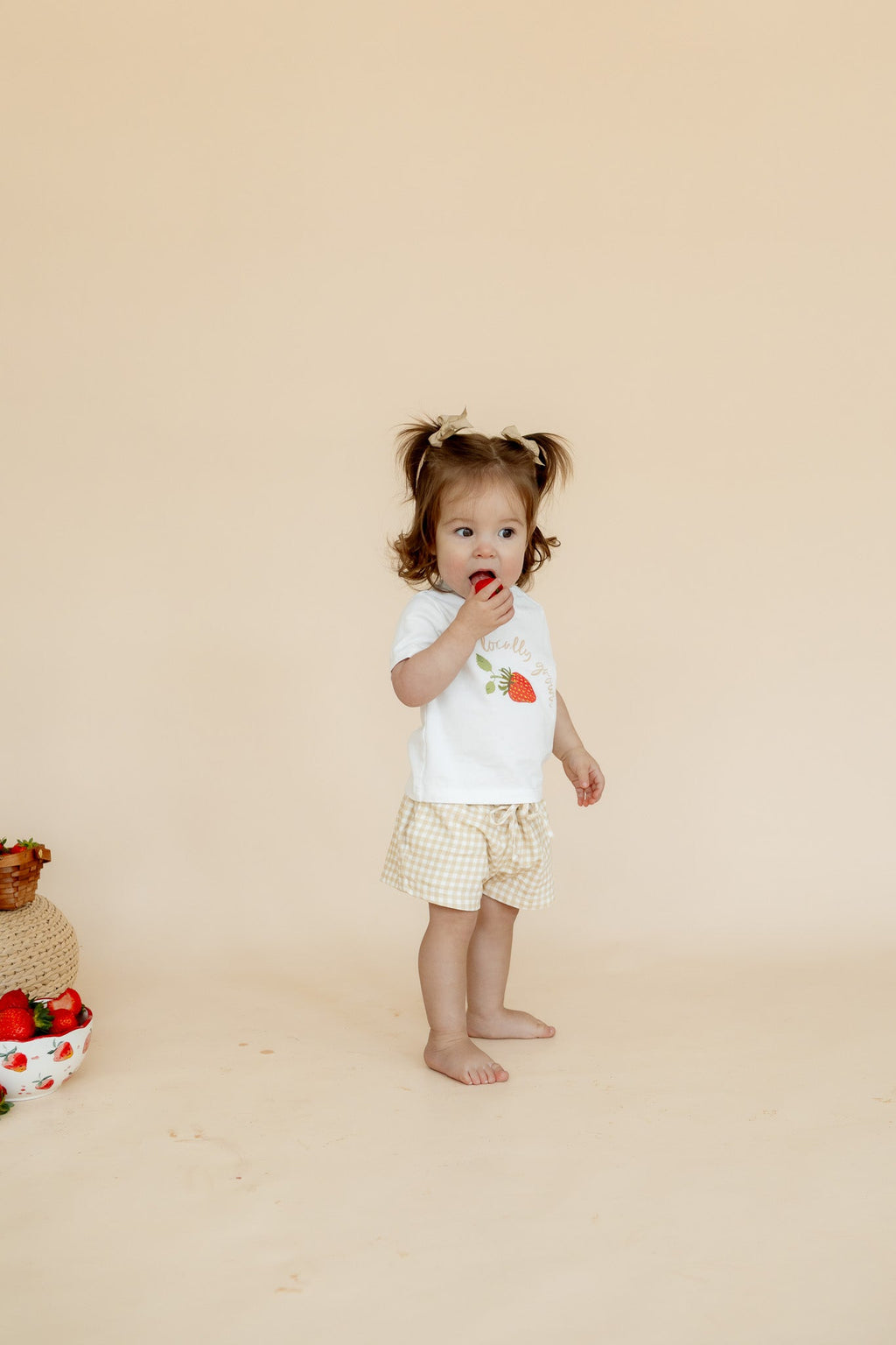 Morgan Shorts | Honey Gingham