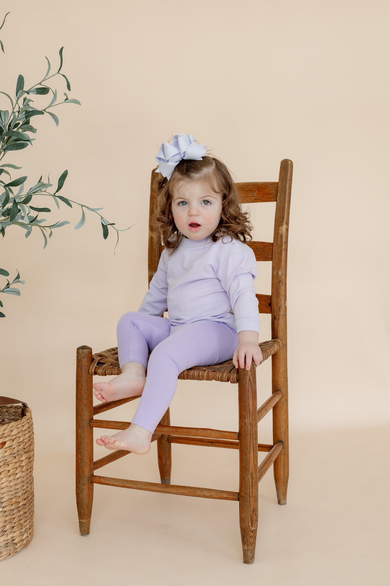 Maisie Play Top | Lavender Frost