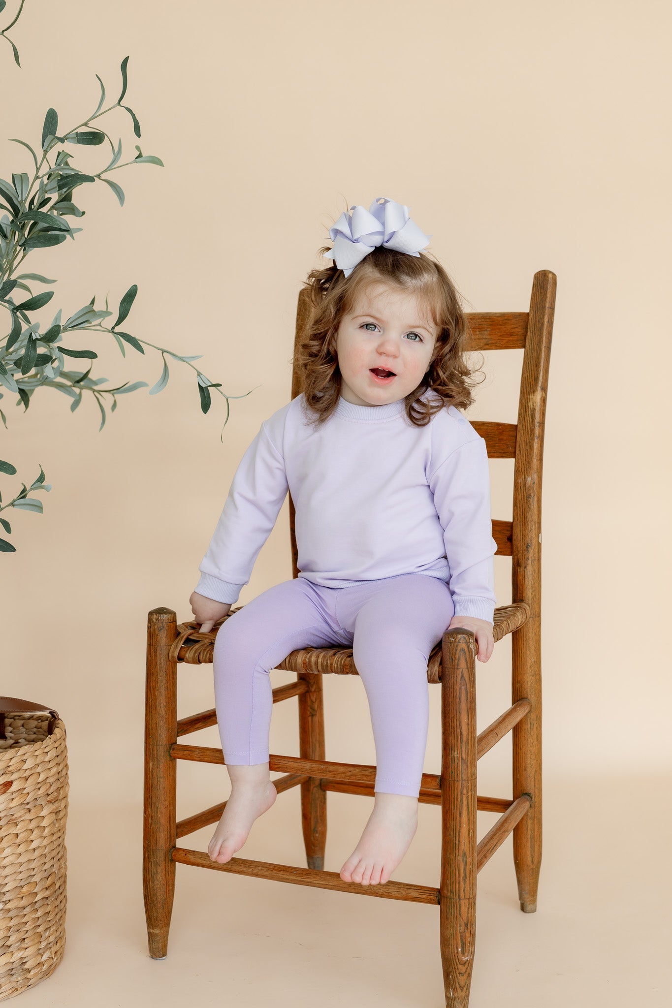 Maisie Play Top | Lavender Frost