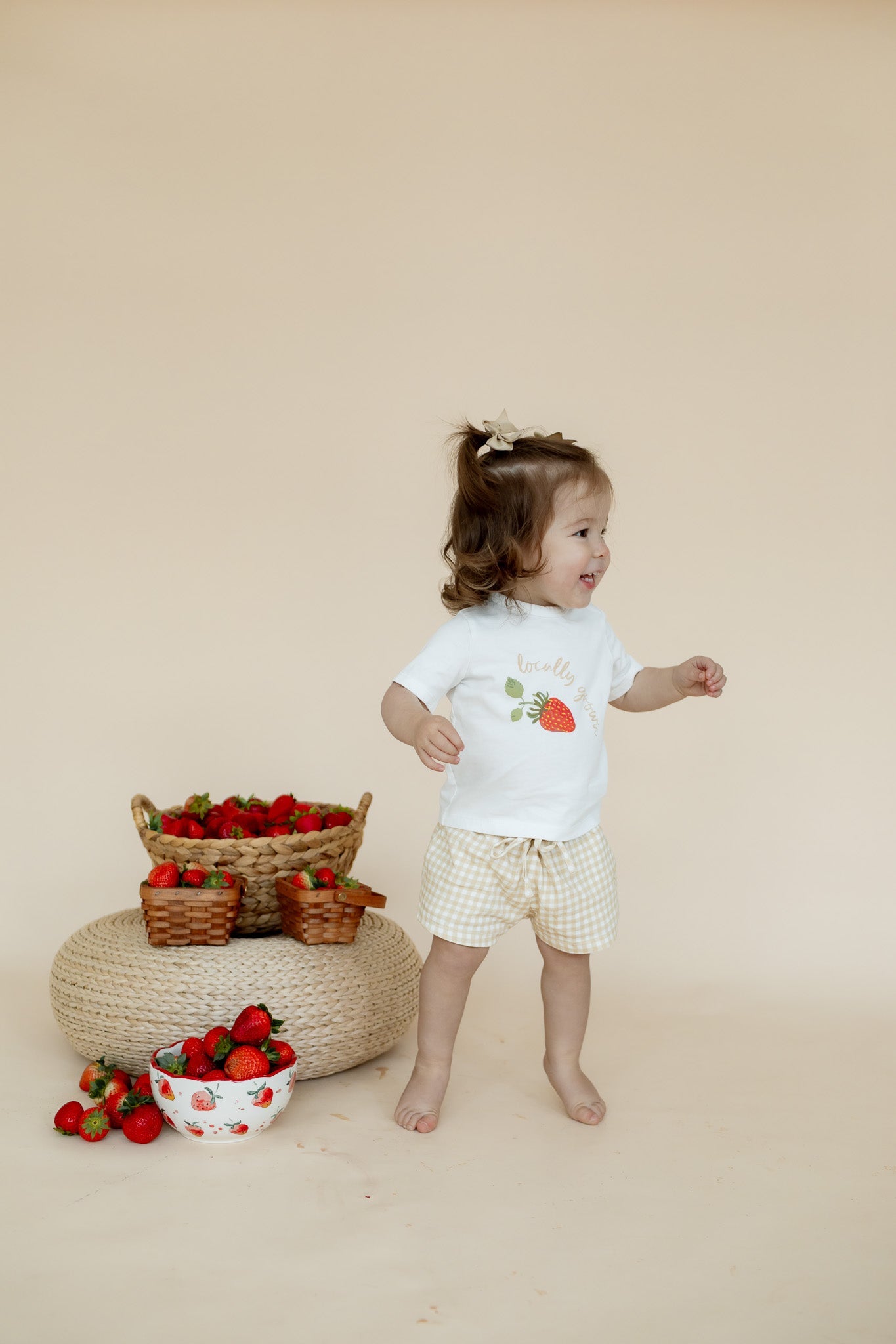 Morgan Shorts | Honey Gingham