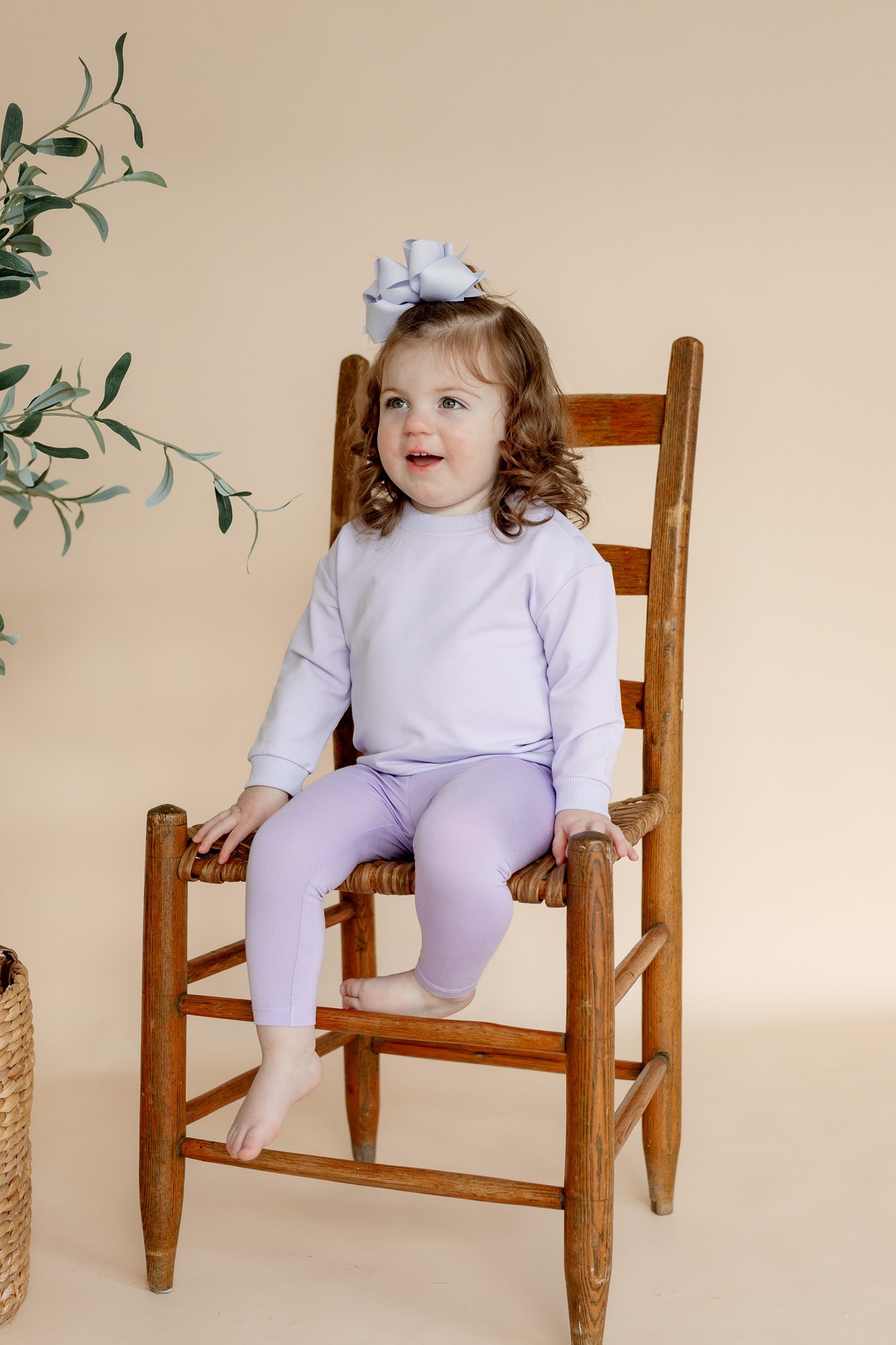 Maisie Play Top | Lavender Frost