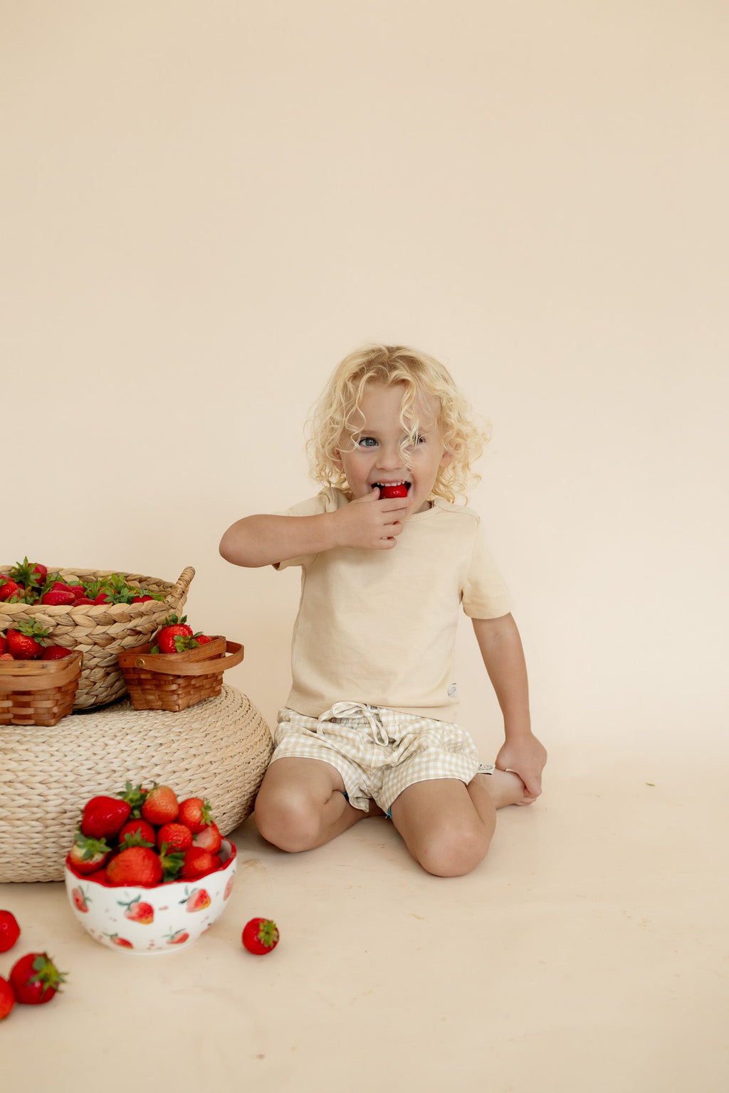 Morgan Shorts | Honey Gingham