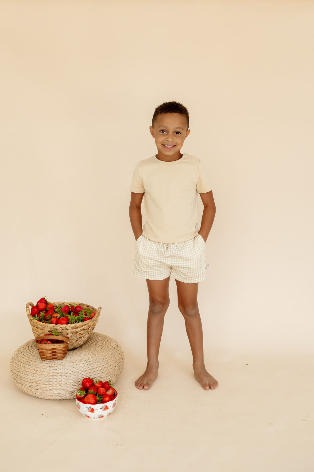 Morgan Shorts | Honey Gingham