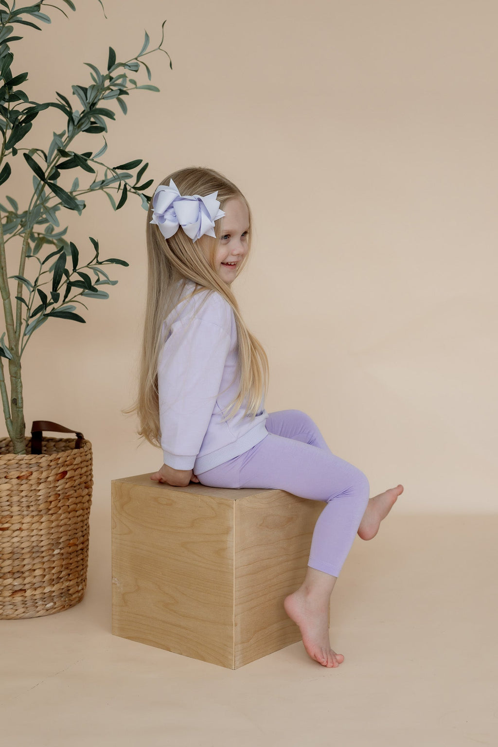 Maisie Play Top | Lavender Frost