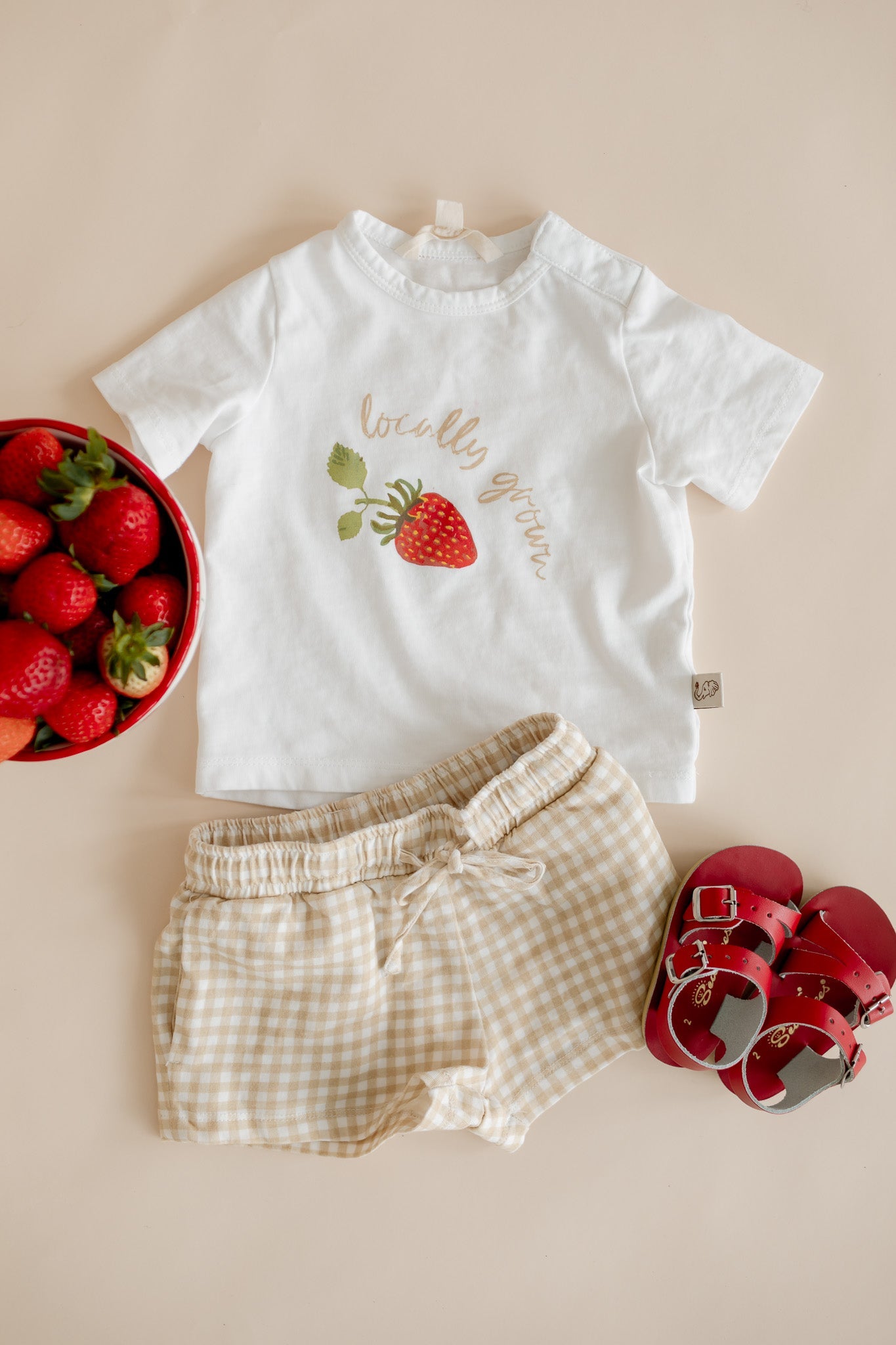 Morgan Shorts | Honey Gingham
