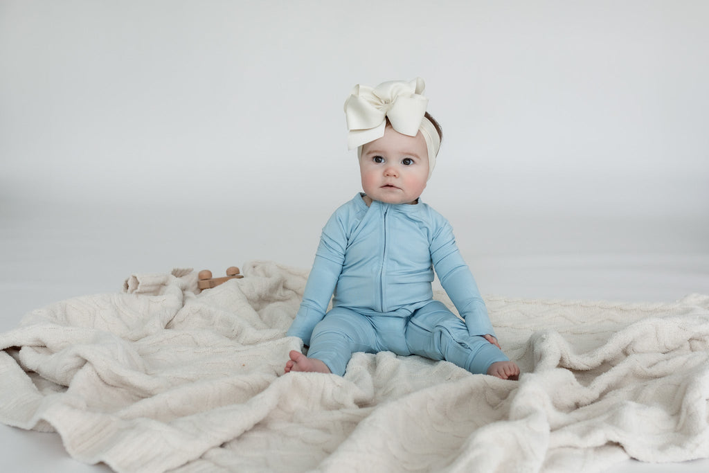 Baby Zip Sleeper – Blue Niagara Mist