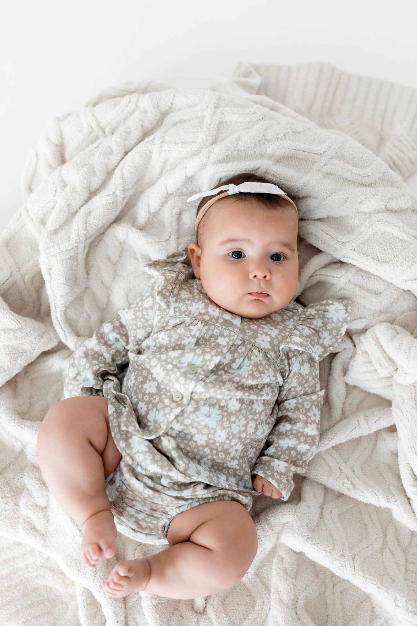Linden Blouse & Bloomer Set | Cool Blooms