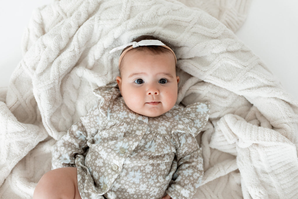Linden Blouse & Bloomer Set | Cool Blooms