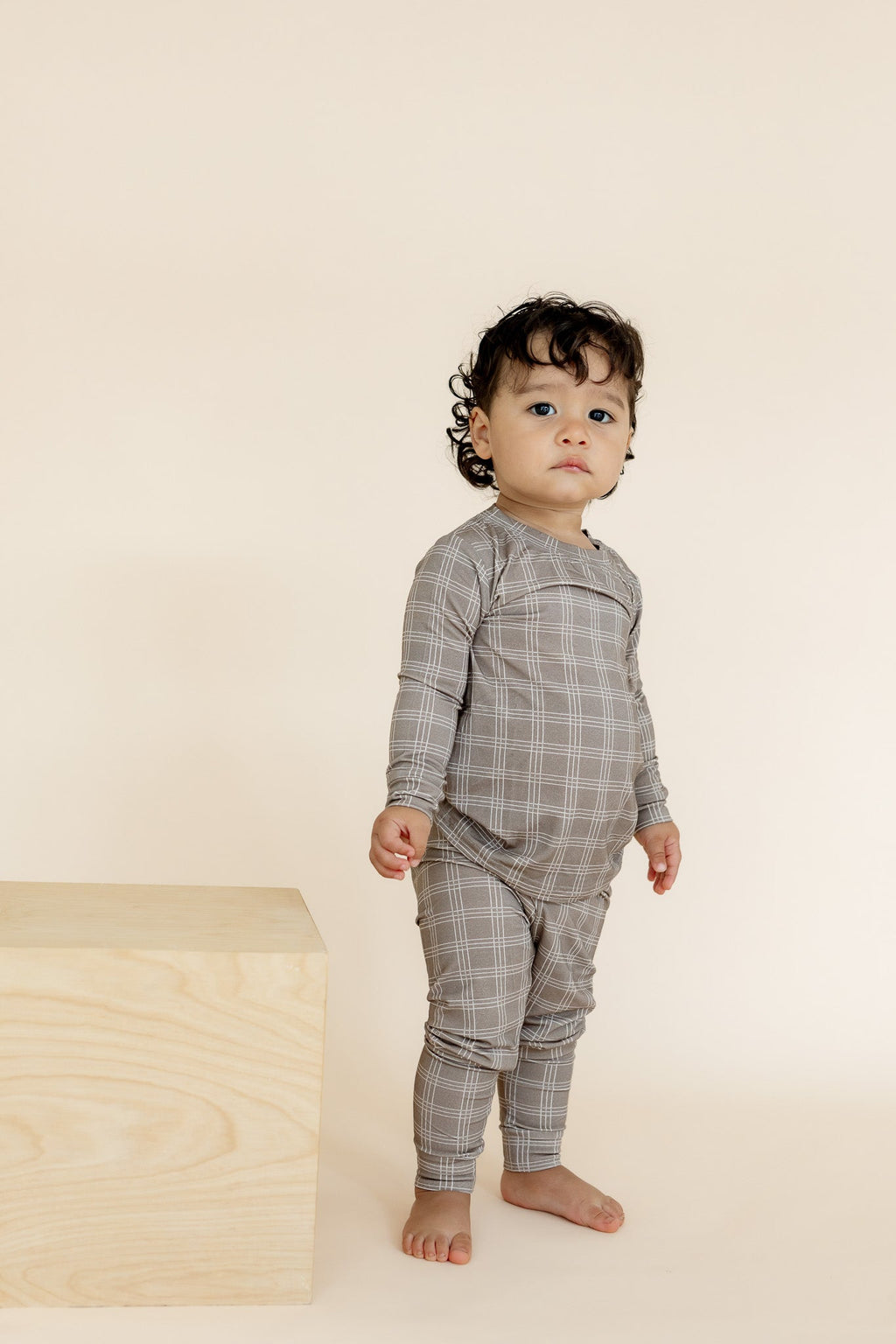 Two Piece Pajamas | Cocoa Plaid