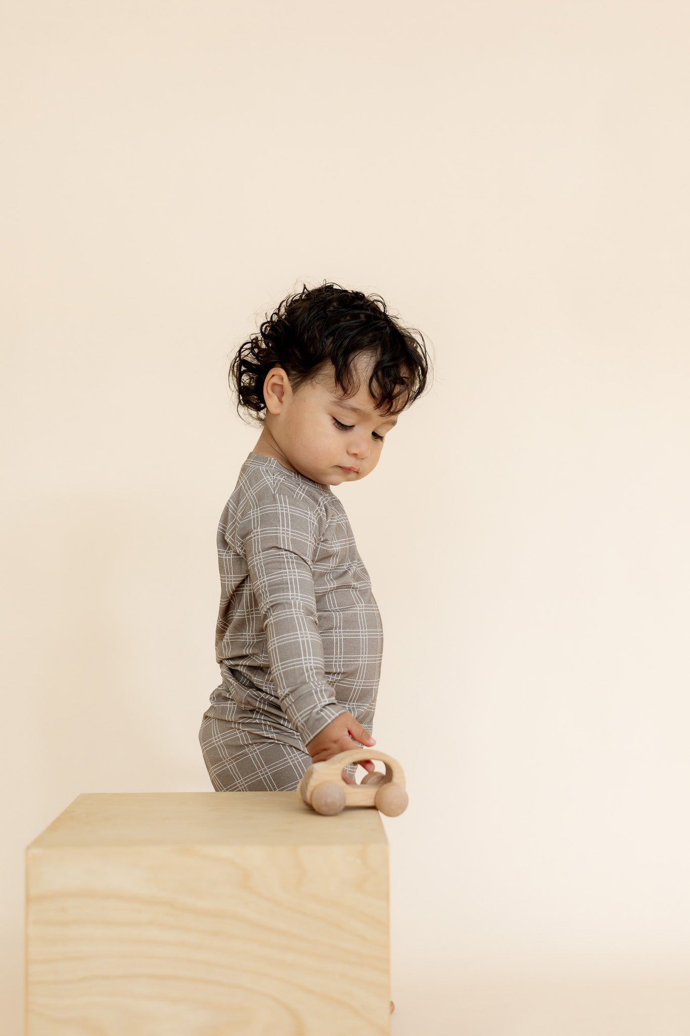 Two Piece Pajamas | Cocoa Plaid