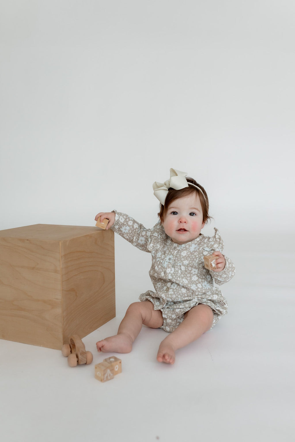 Linden Blouse & Bloomer Set | Cool Blooms