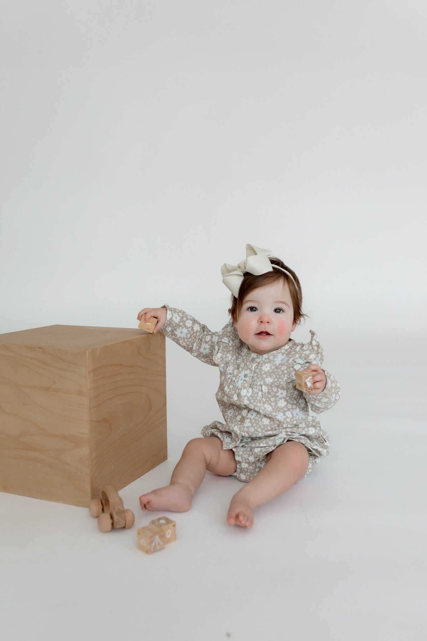 Linden Blouse & Bloomer Set | Cool Blooms
