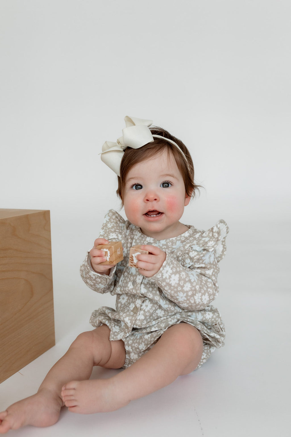 Linden Blouse & Bloomer Set | Cool Blooms