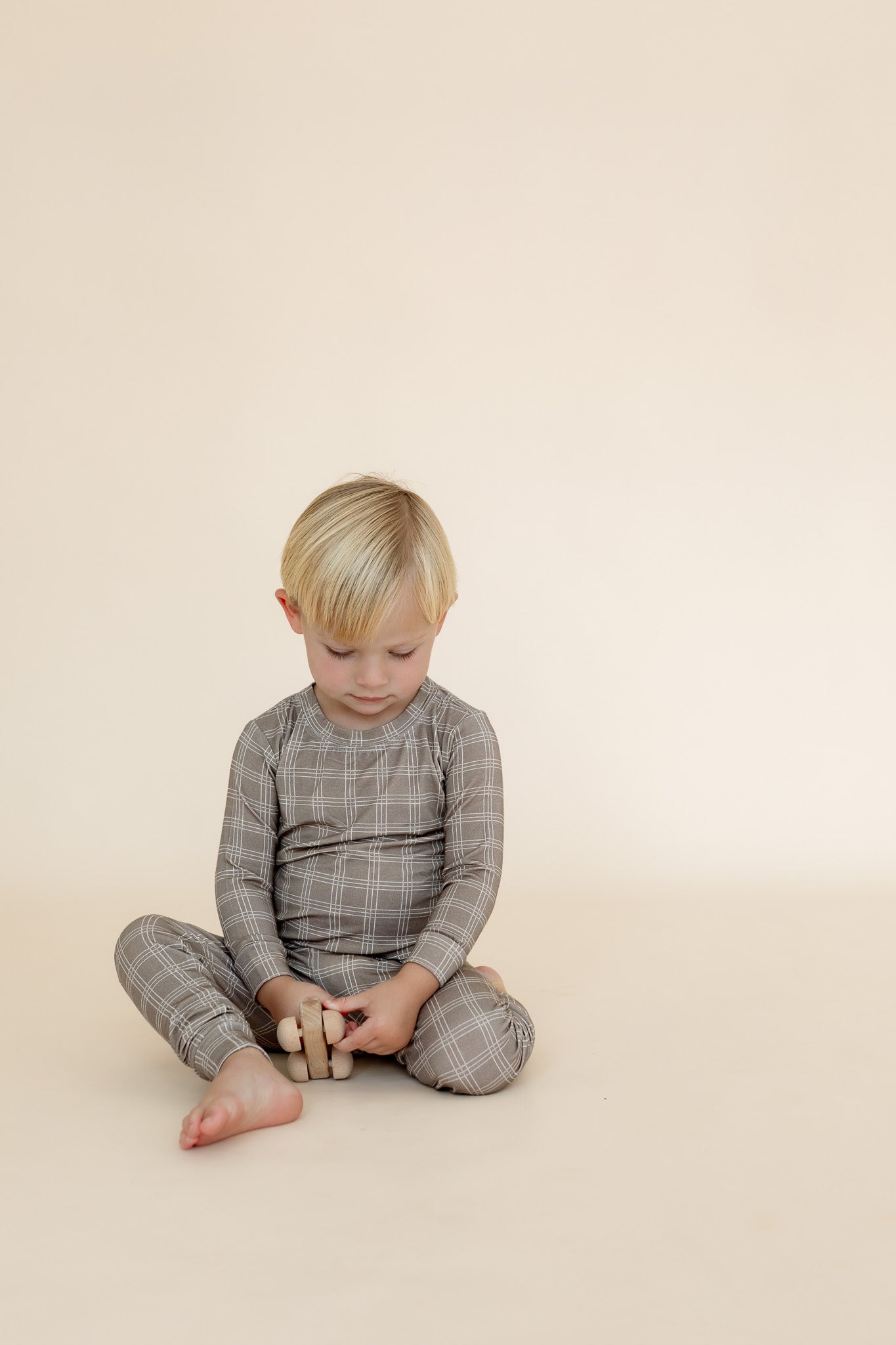 Two Piece Pajamas | Cocoa Plaid