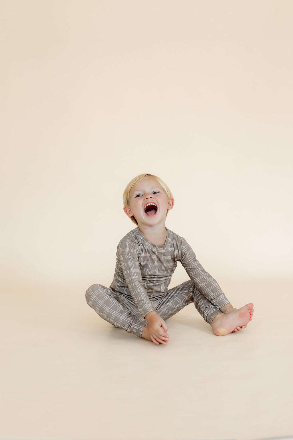 Two Piece Pajamas | Cocoa Plaid