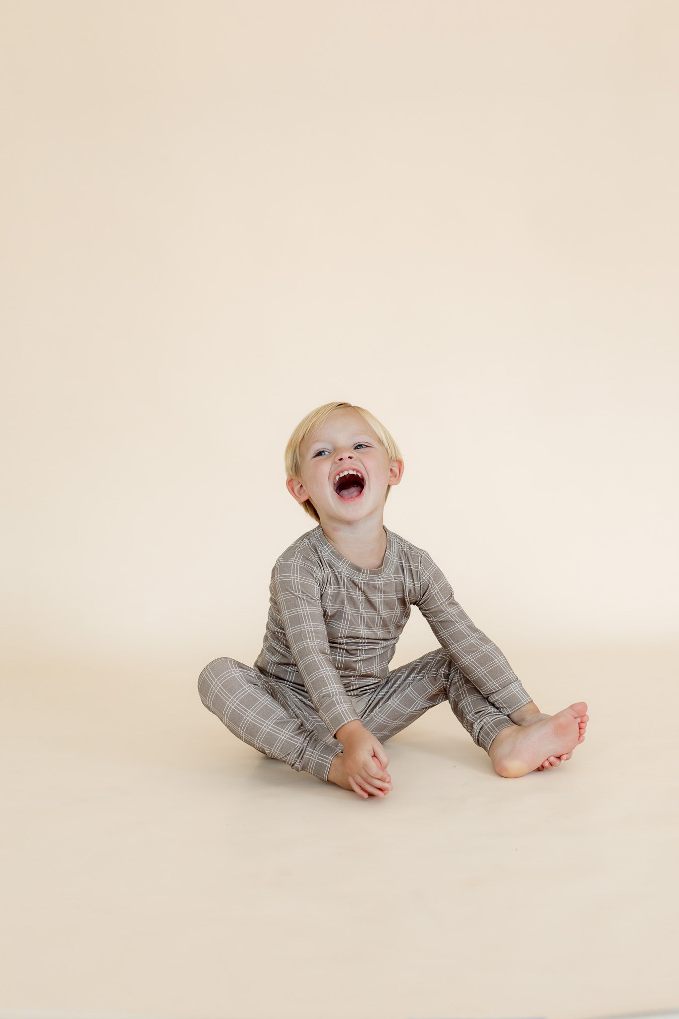 Two Piece Pajamas | Cocoa Plaid