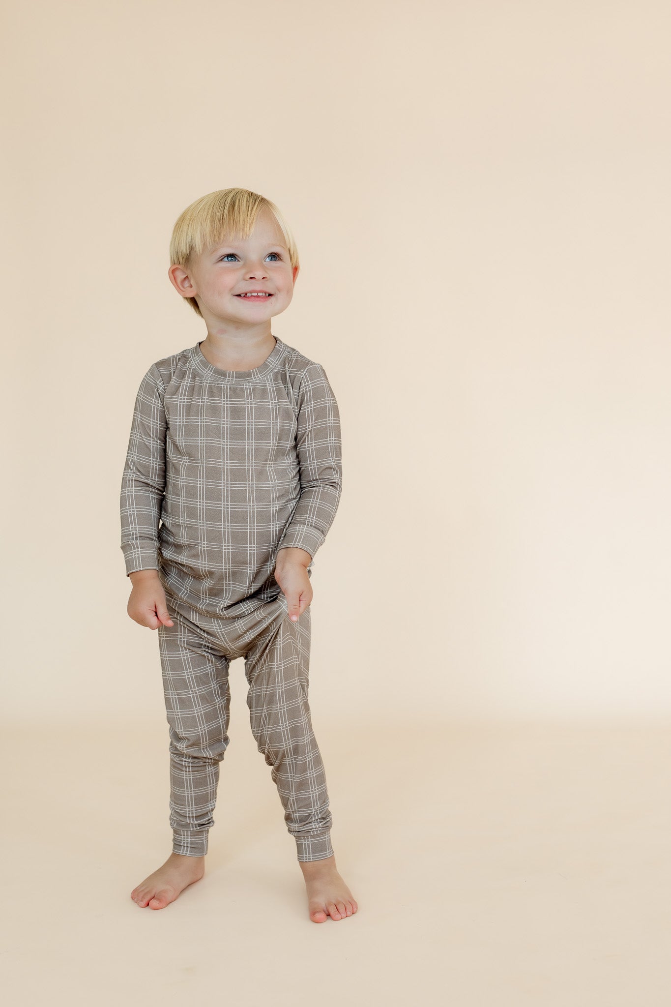 Two Piece Pajamas | Cocoa Plaid