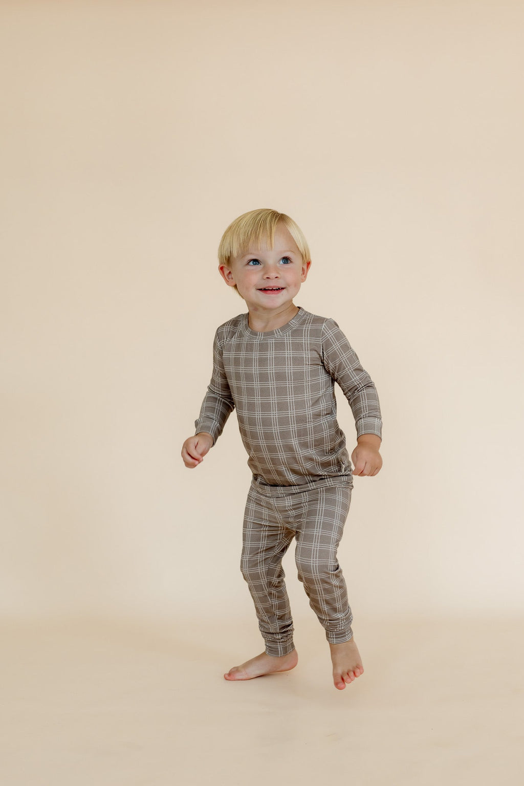 Two Piece Pajamas | Cocoa Plaid
