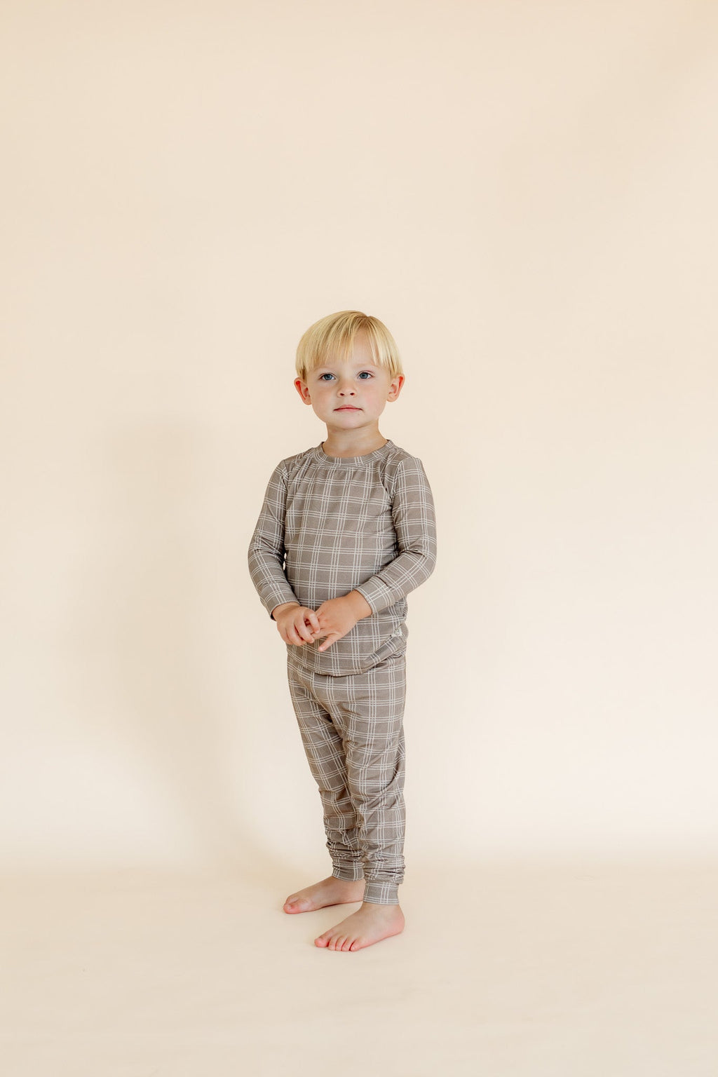 Two Piece Pajamas | Cocoa Plaid