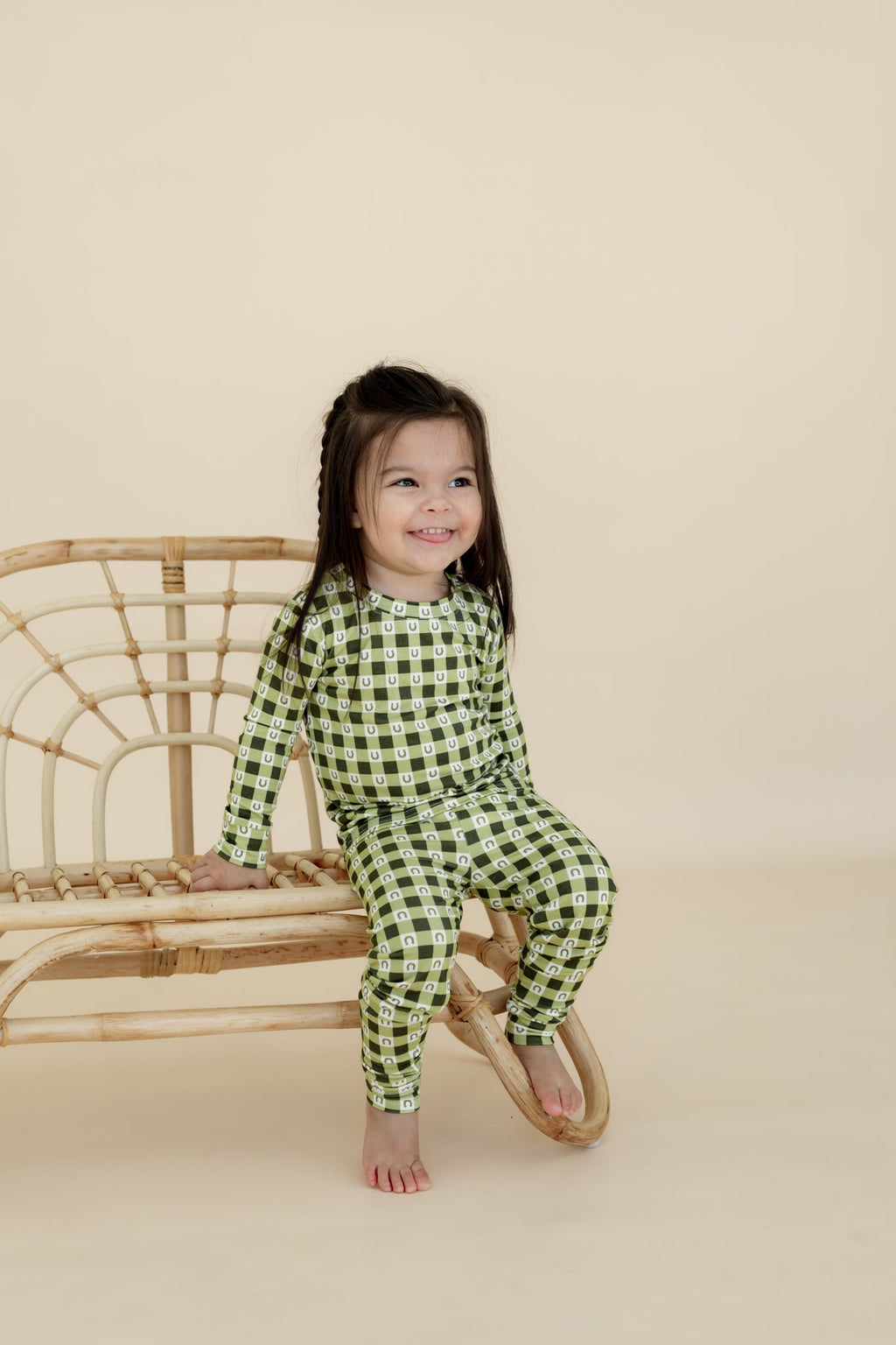 Two Piece Pajamas |  Lucky Gingham