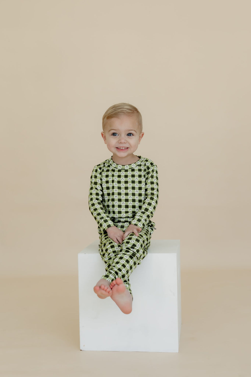 Two Piece Pajamas |  Lucky Gingham