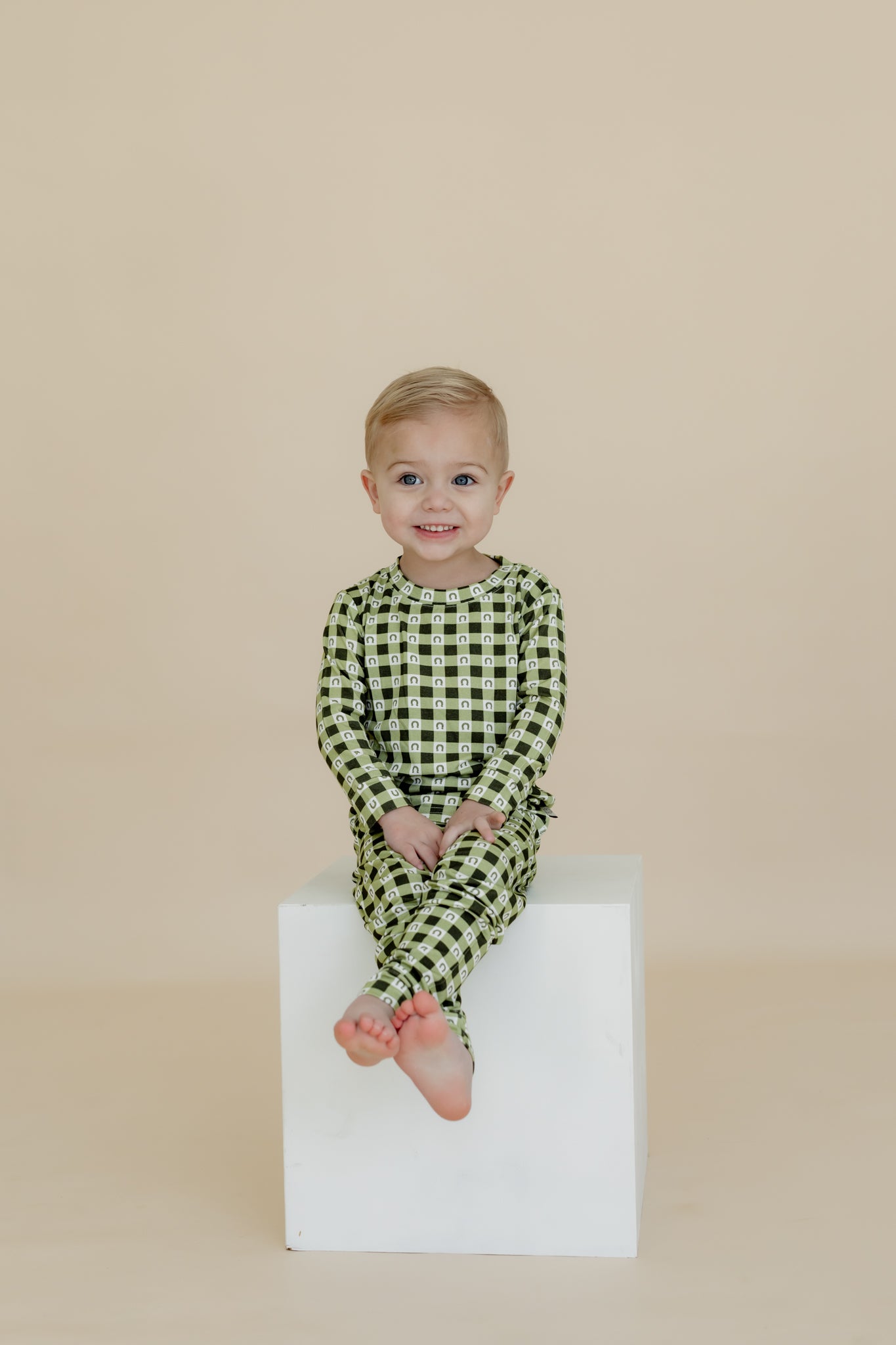 Two Piece Pajamas |  Lucky Gingham