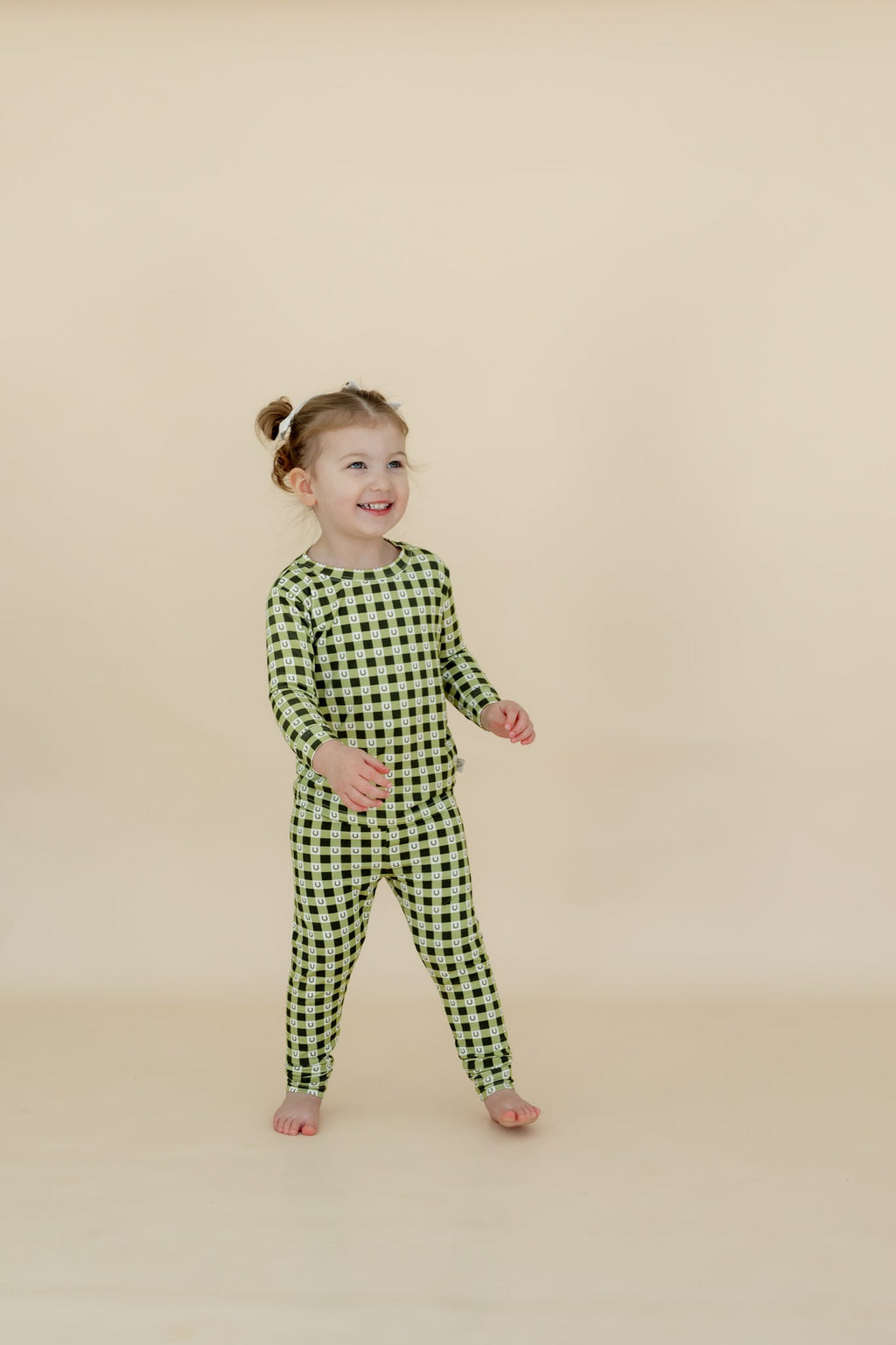 Two Piece Pajamas |  Lucky Gingham