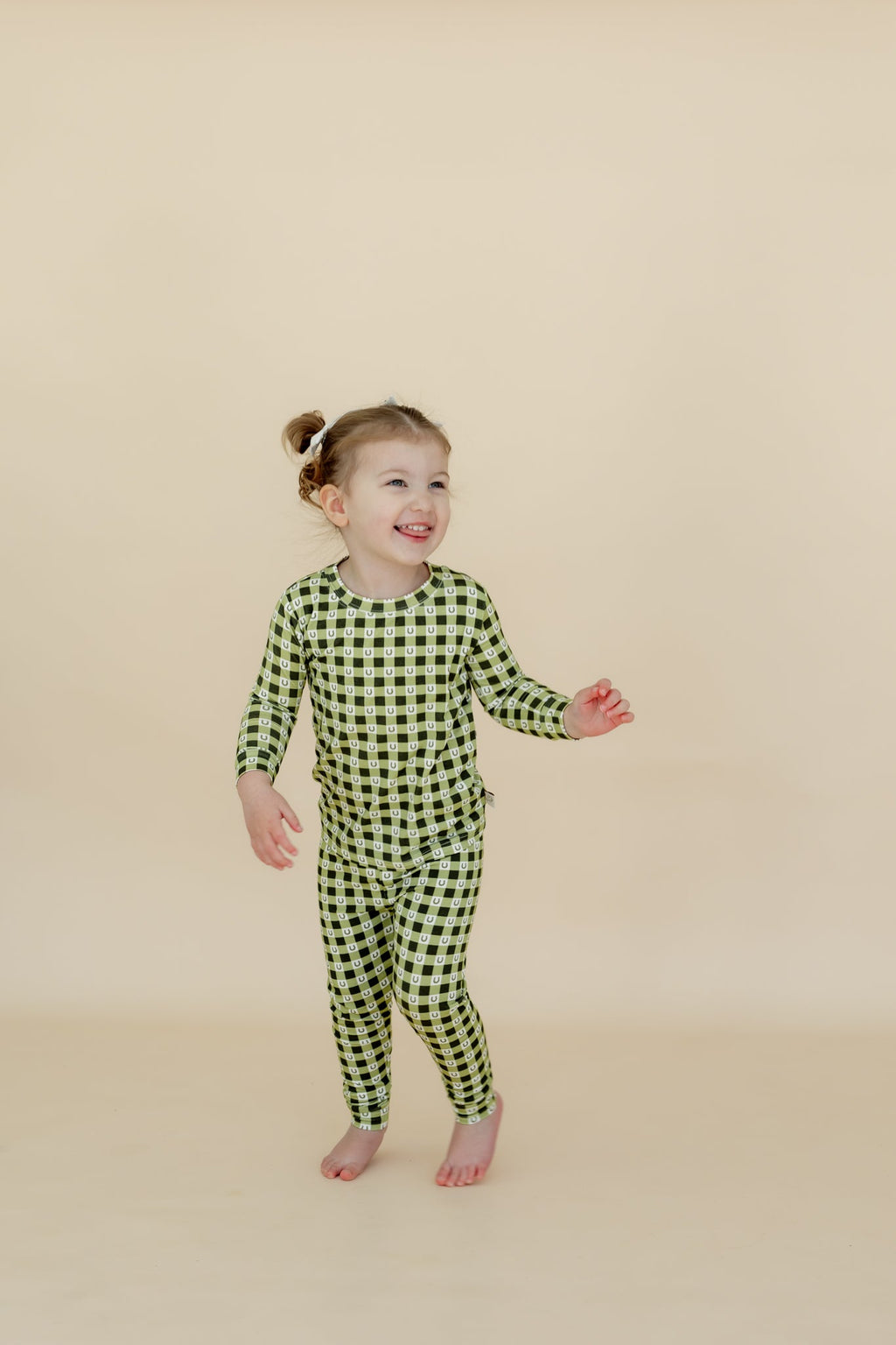 Two Piece Pajamas |  Lucky Gingham