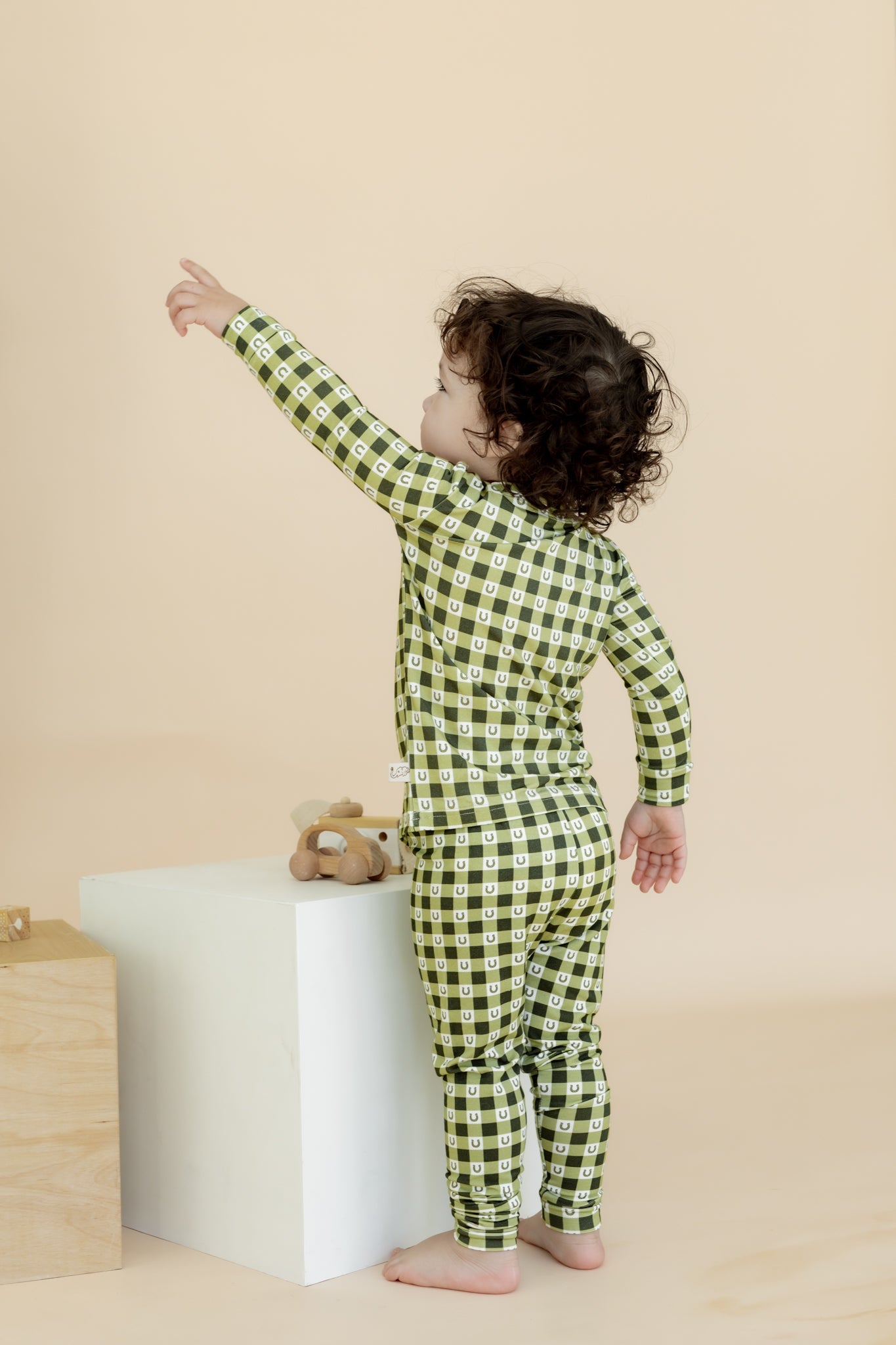 Two Piece Pajamas |  Lucky Gingham