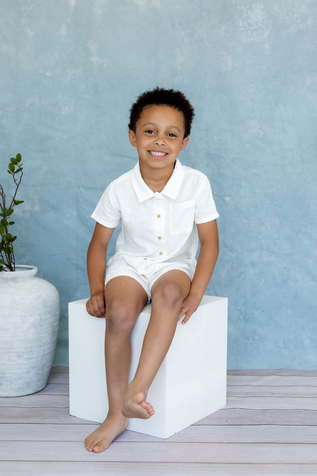 Kids Tatum Set – Cream