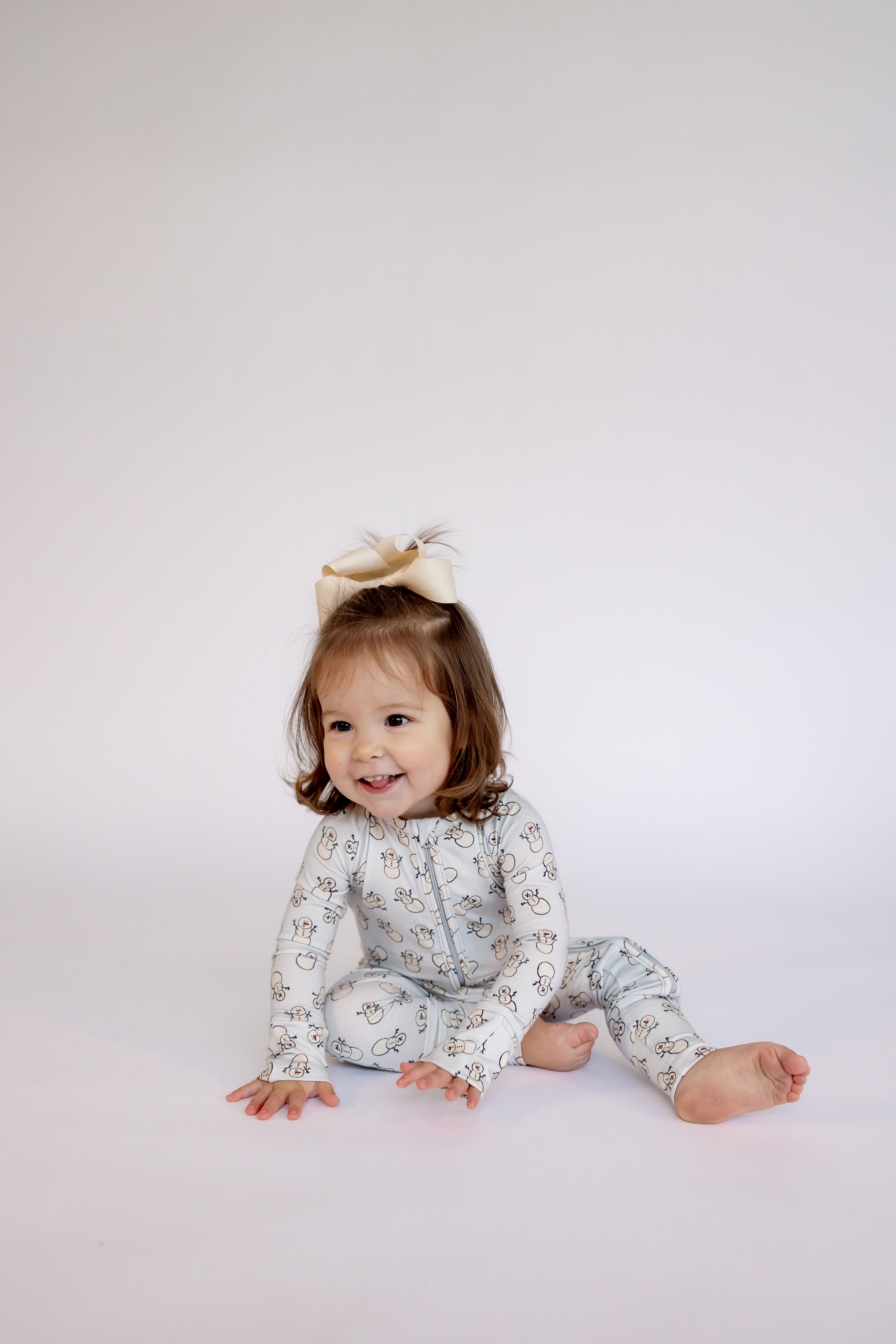 Baby Zip Sleeper – Tiny Snowman