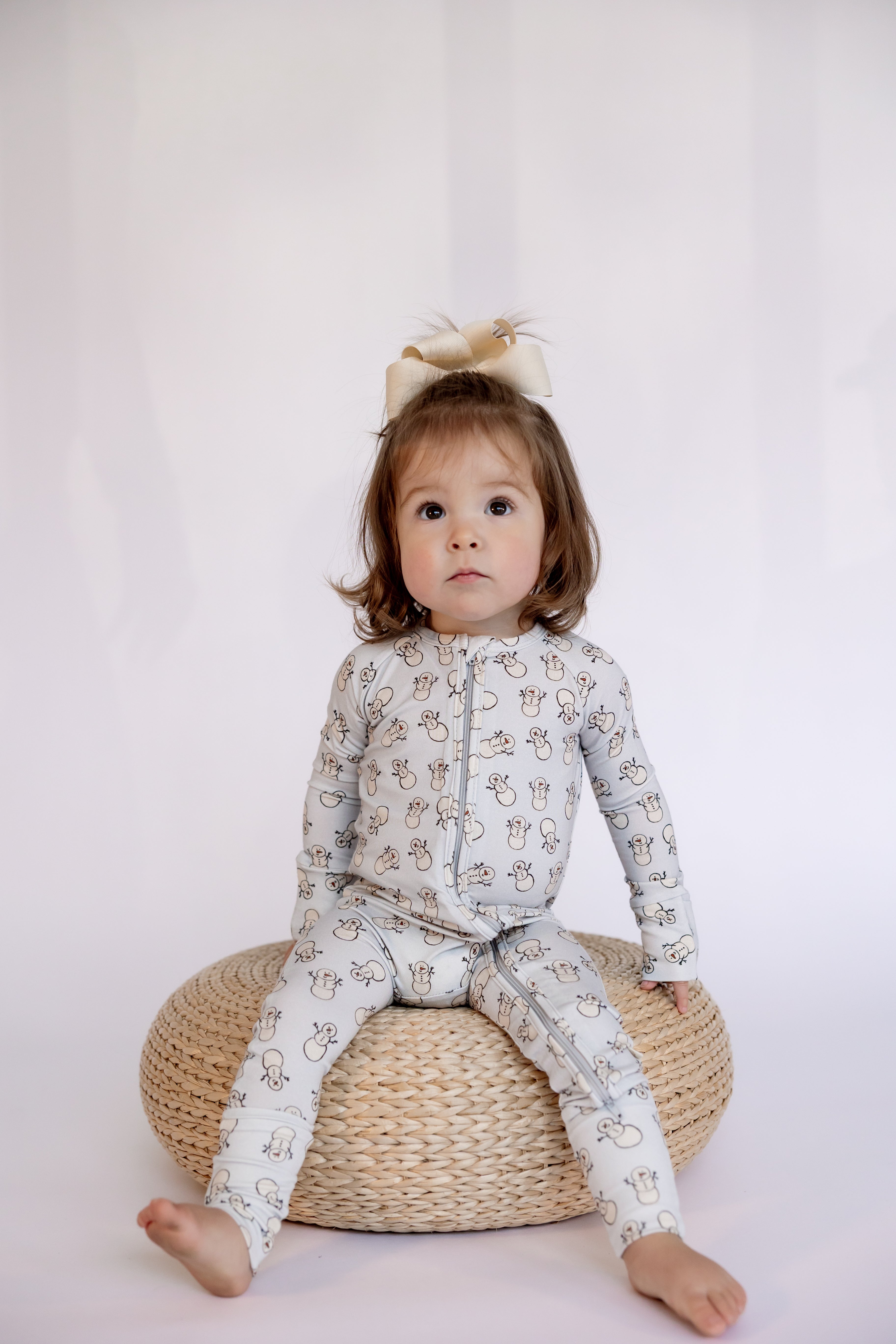 Baby Zip Sleeper – Tiny Snowman